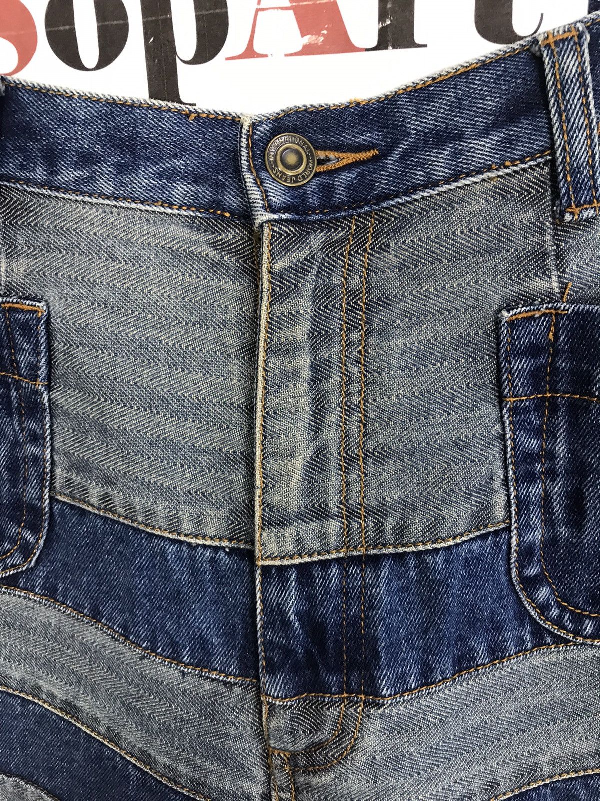 Japanese Brand × Vintage Vintage Livre Claire Street Fashion Jeans Design Size US 29 - 6 Thumbnail