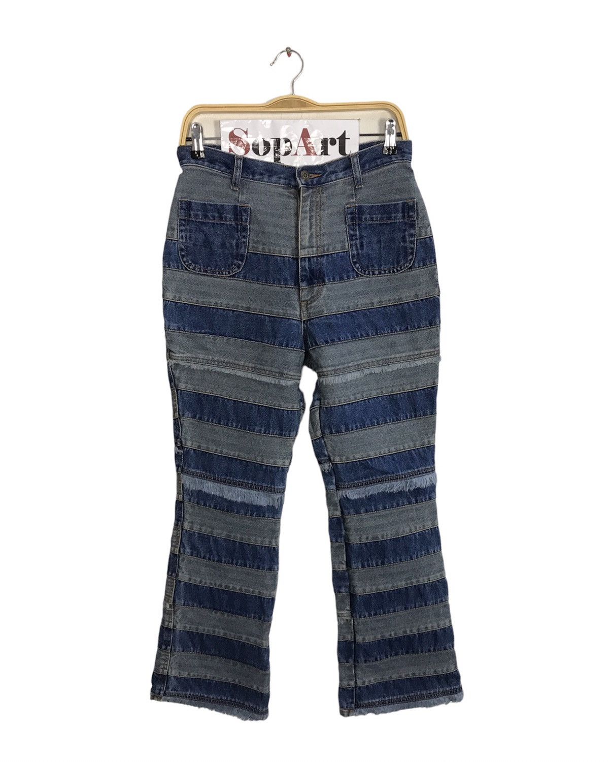 Japanese Brand × Vintage Vintage Livre Claire Street Fashion Jeans Design Size US 29 - 1 Thumbnail