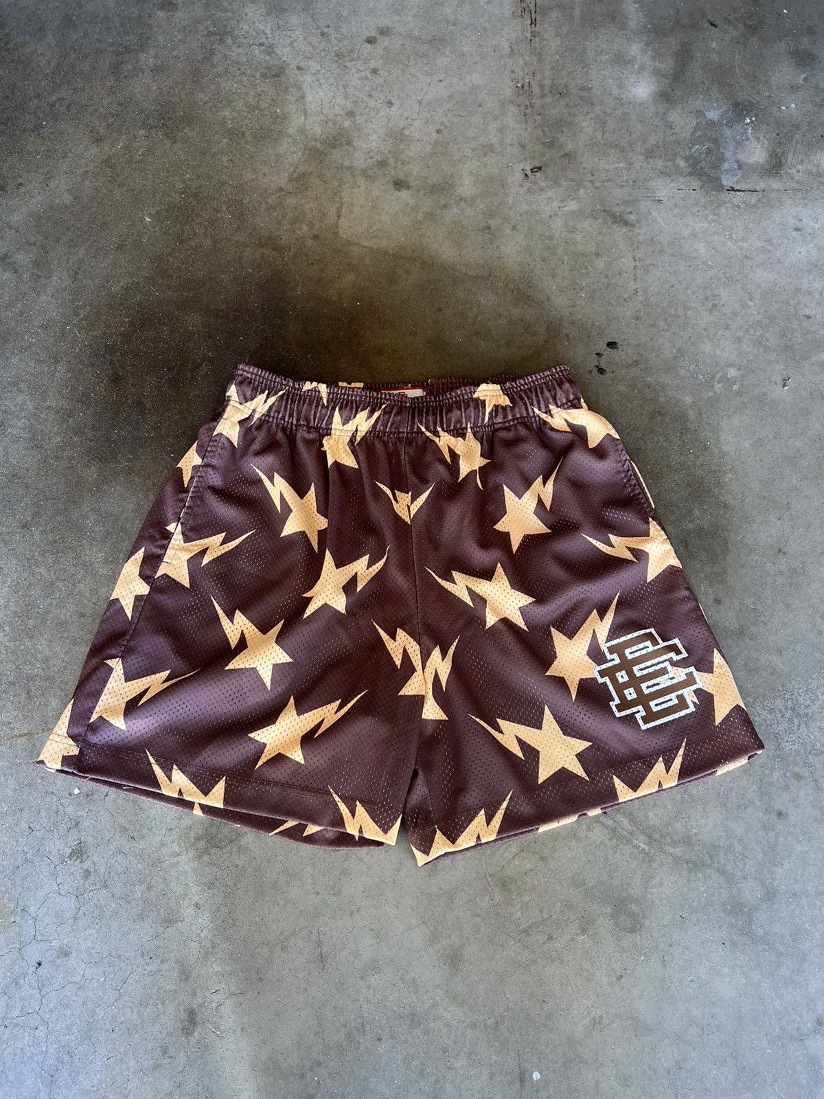 Eric Emanuel EE x BAPE Miami Brown Size Large