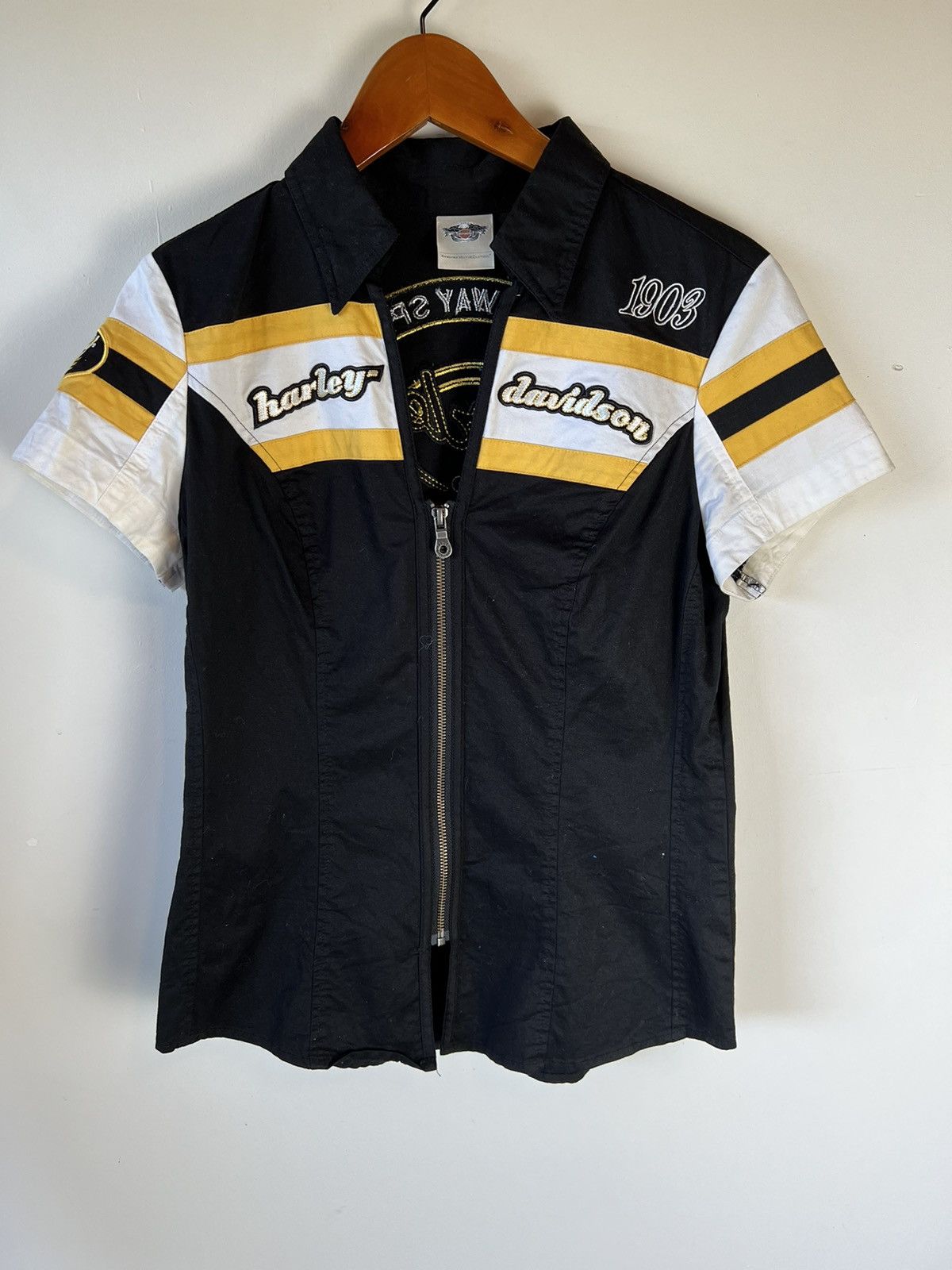 Harley Davidson Womens Harley Davidson Speedway Sprint Top Size S / US 4 / IT 40 - 1 Thumbnail