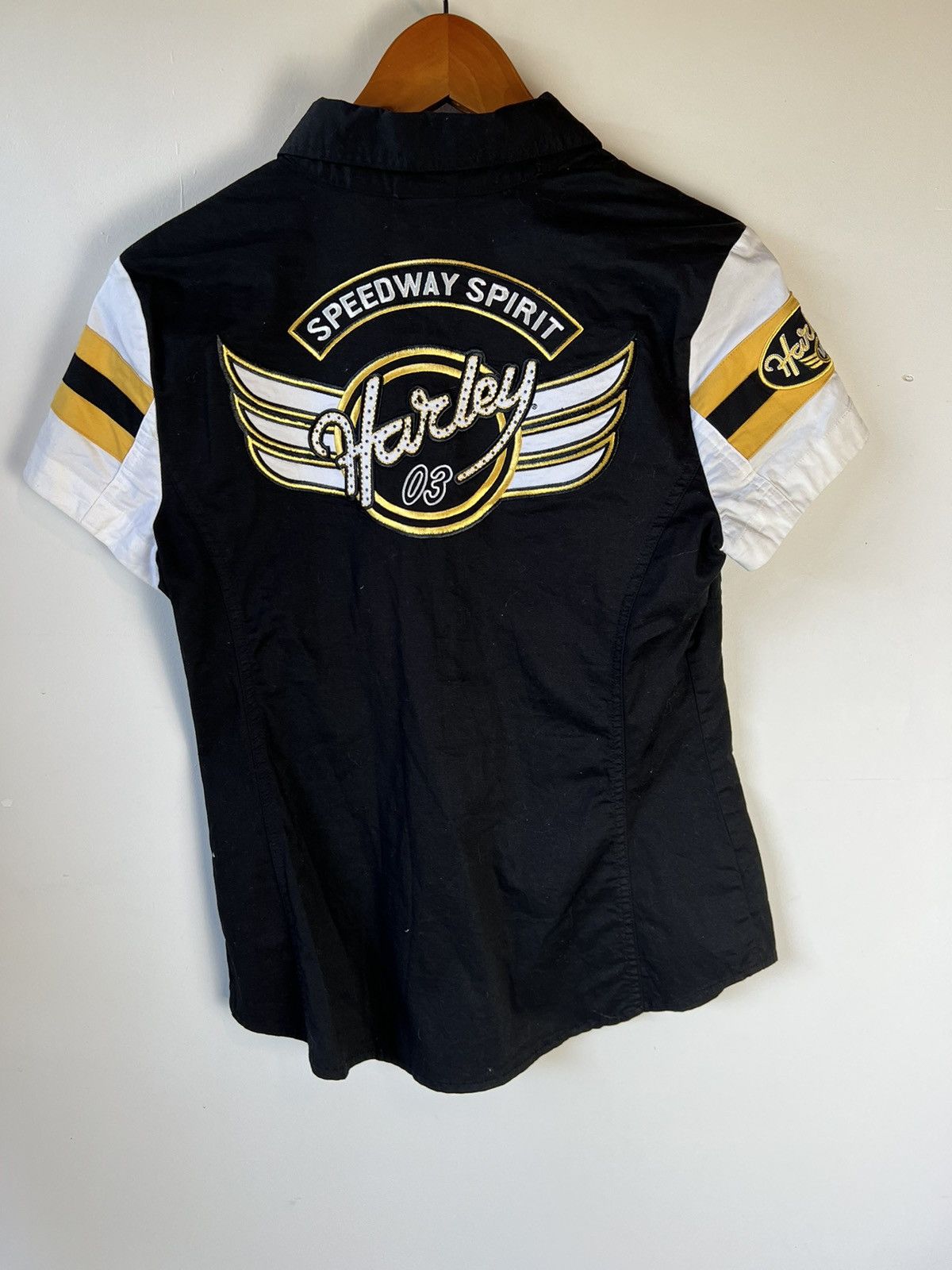 Harley Davidson Womens Harley Davidson Speedway Sprint Top Size S / US 4 / IT 40 - 2 Thumbnail