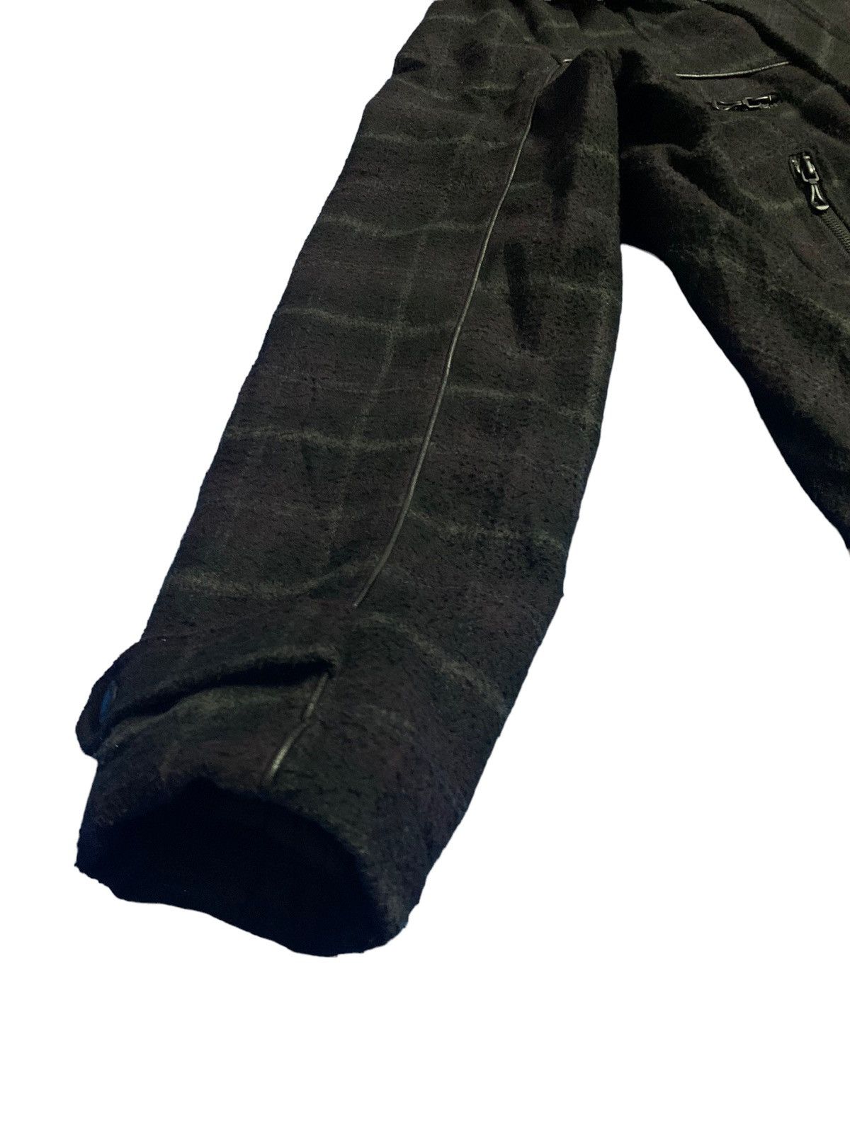 In The Attic In The Attic Homme Plaid Tartan Faux Fur Hooded Punk Jacket Size US M / EU 48-50 / 2 - 16 Thumbnail