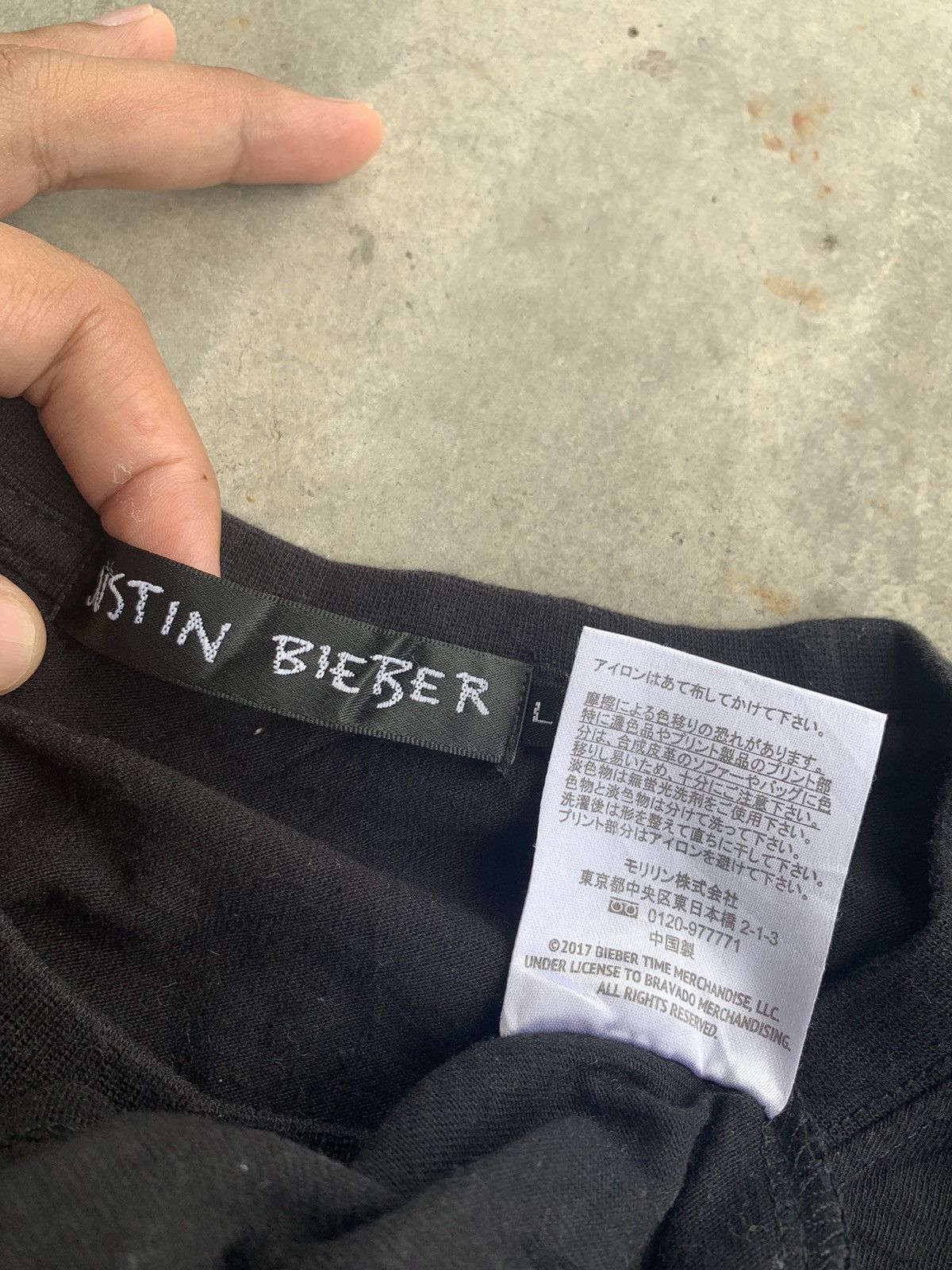 Band Tees × Justin Bieber Justin Bieber large printed Tshirt Size US M / EU 48-50 / 2 - 3 Thumbnail