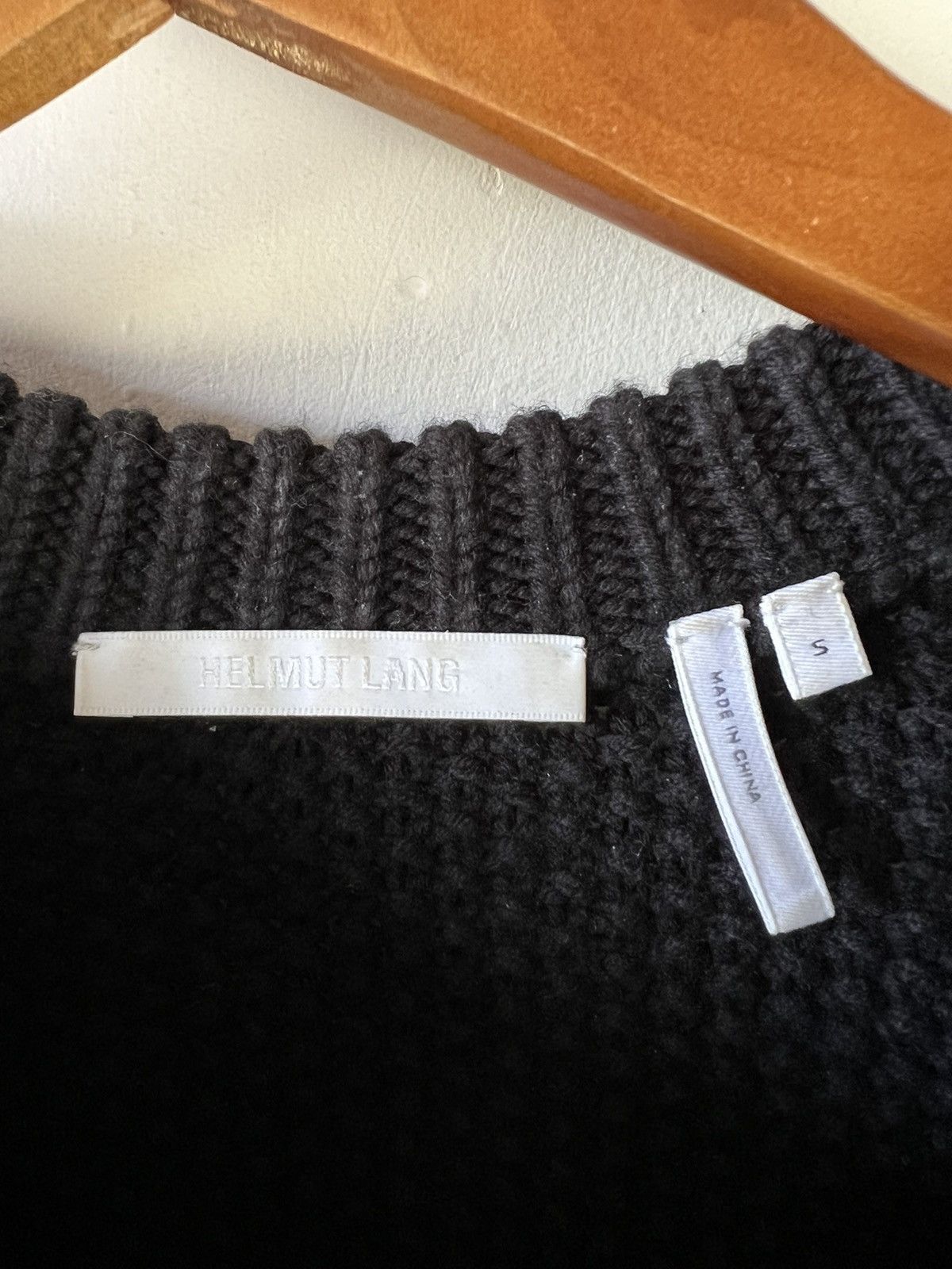 Helmut Lang Helmut Lang Wool Knitwear Sweater Size US S / EU 44-46 / 1 - 3 Thumbnail