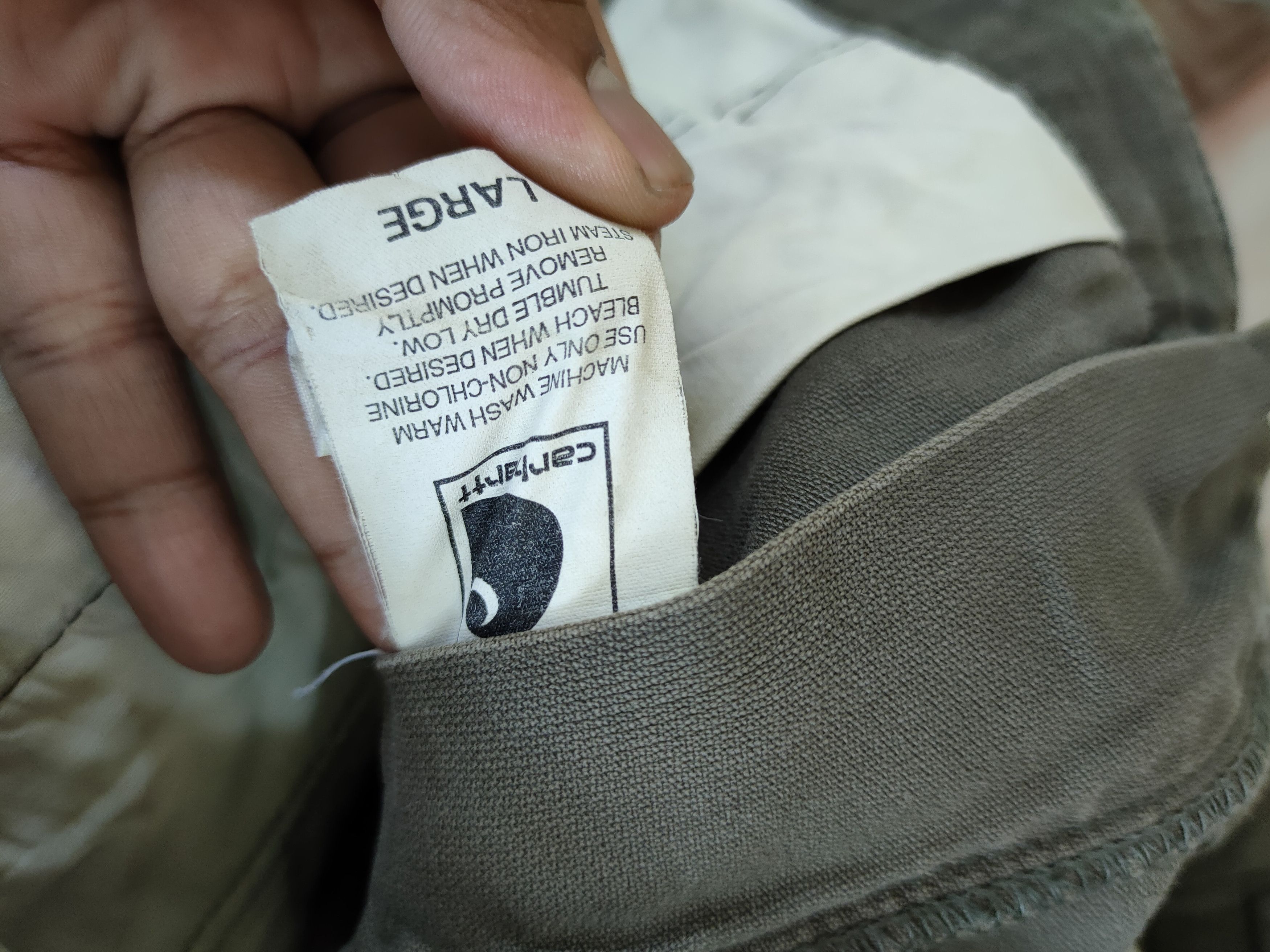 Carhartt DL carhartt vintage distressed thrashed cargo pants #46-252t Size US 33 - 13 Thumbnail
