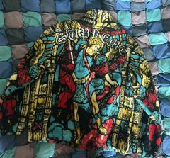 Supreme Saint Michael Fleece Jacket | Grailed