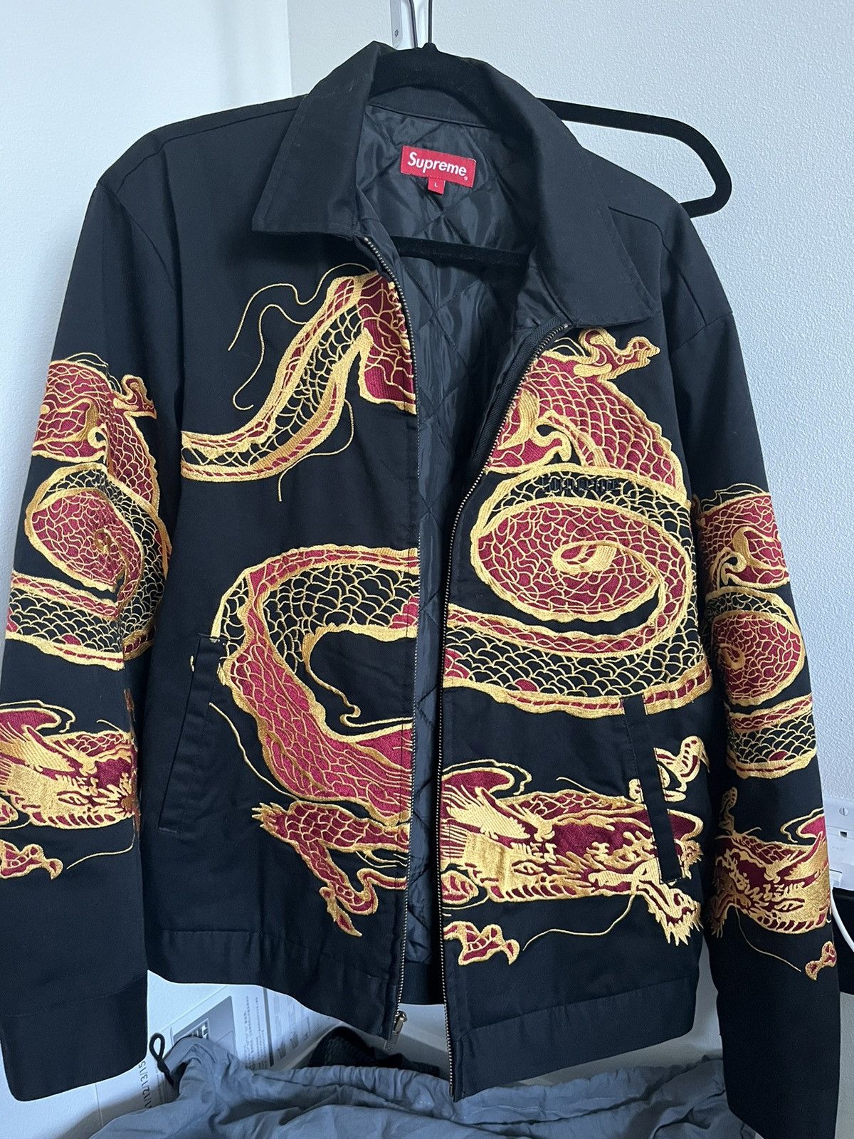 Supreme Supreme Dragon Work Jacket Size US L / EU 52-54 / 3 - 2 Thumbnail