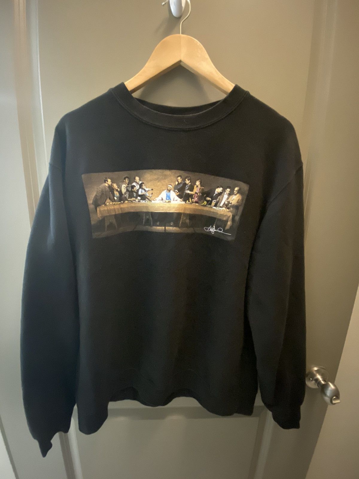 Undefeated Allen Iverson ‘The Last Supper’ crewneck by Gary Land Size US M / EU 48-50 / 2 - 1 Thumbnail