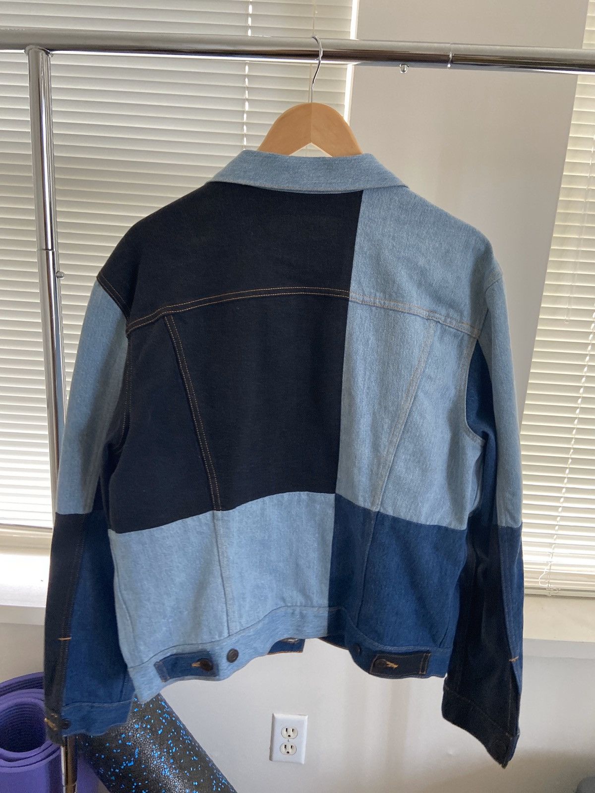Gosha Rubchinskiy Gosha Rubchinskiy X Levi’s patchwork denim jacket Size US L / EU 52-54 / 3 - 4 Thumbnail