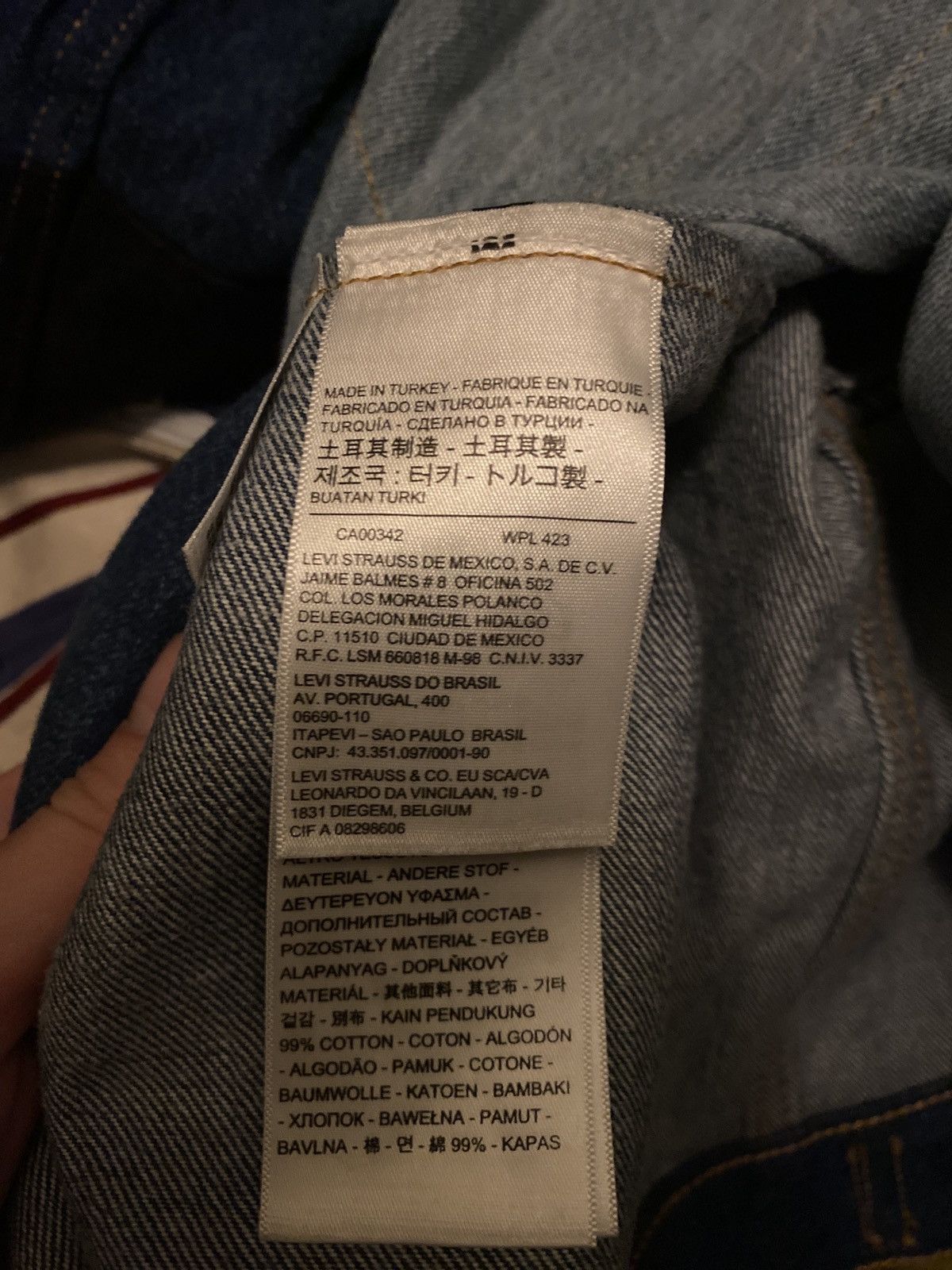 Gosha Rubchinskiy Gosha Rubchinskiy X Levi’s patchwork denim jacket Size US L / EU 52-54 / 3 - 5 Thumbnail