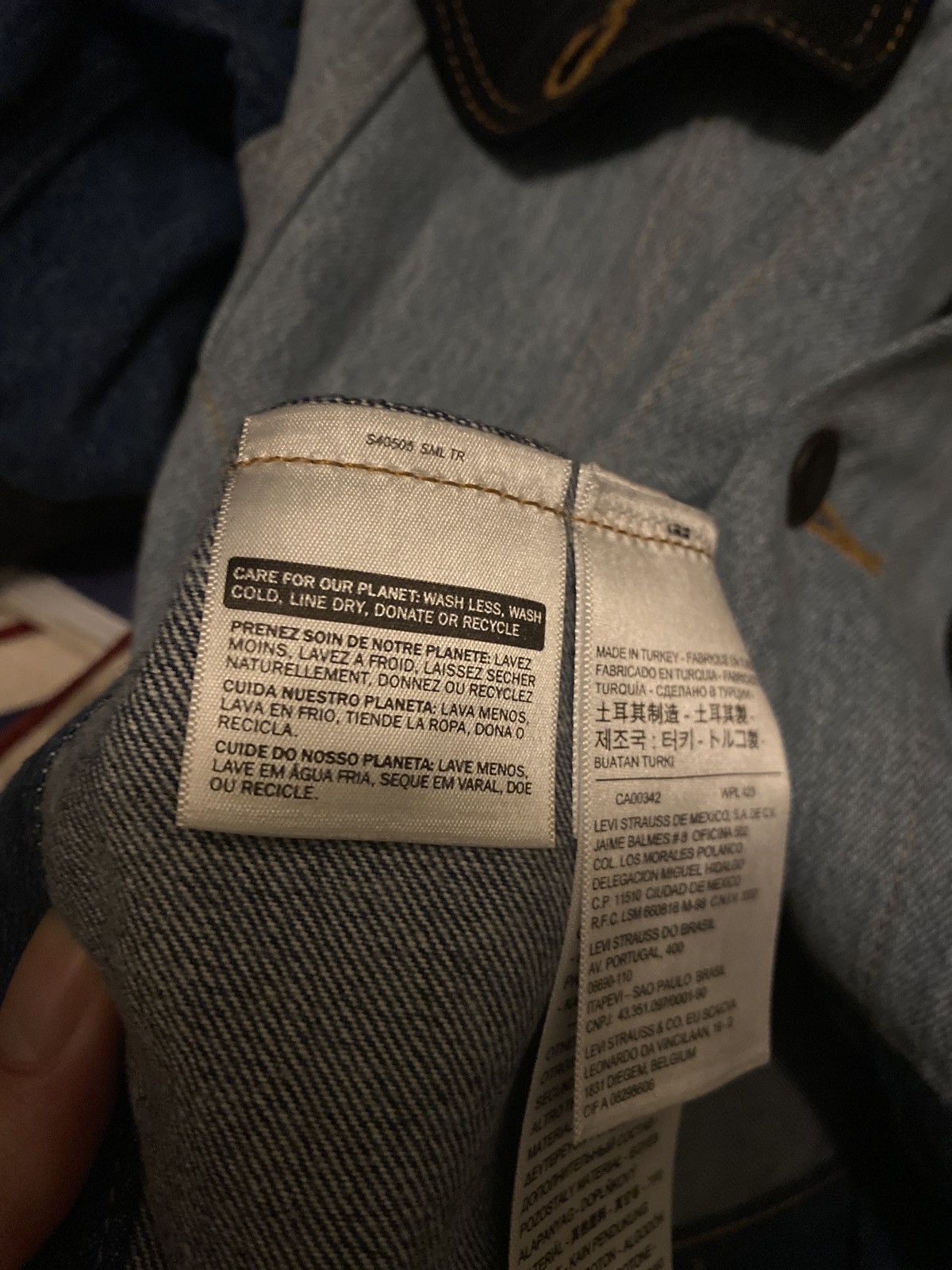Gosha Rubchinskiy Gosha Rubchinskiy X Levi’s patchwork denim jacket Size US L / EU 52-54 / 3 - 6 Thumbnail