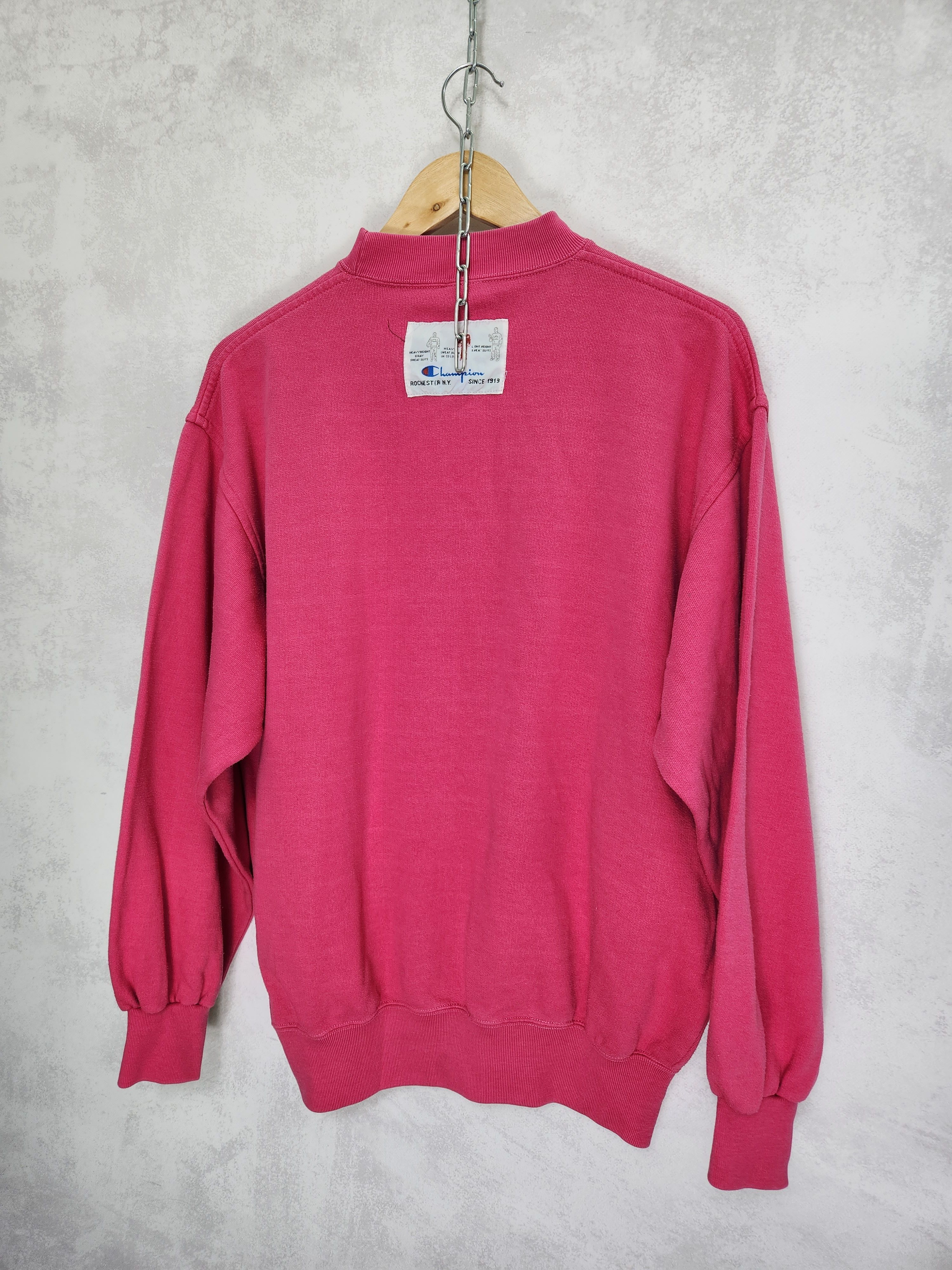 Champion Vintage y2k champion double logo sweatshirt high neck Size US M / EU 48-50 / 2 - 8 Thumbnail