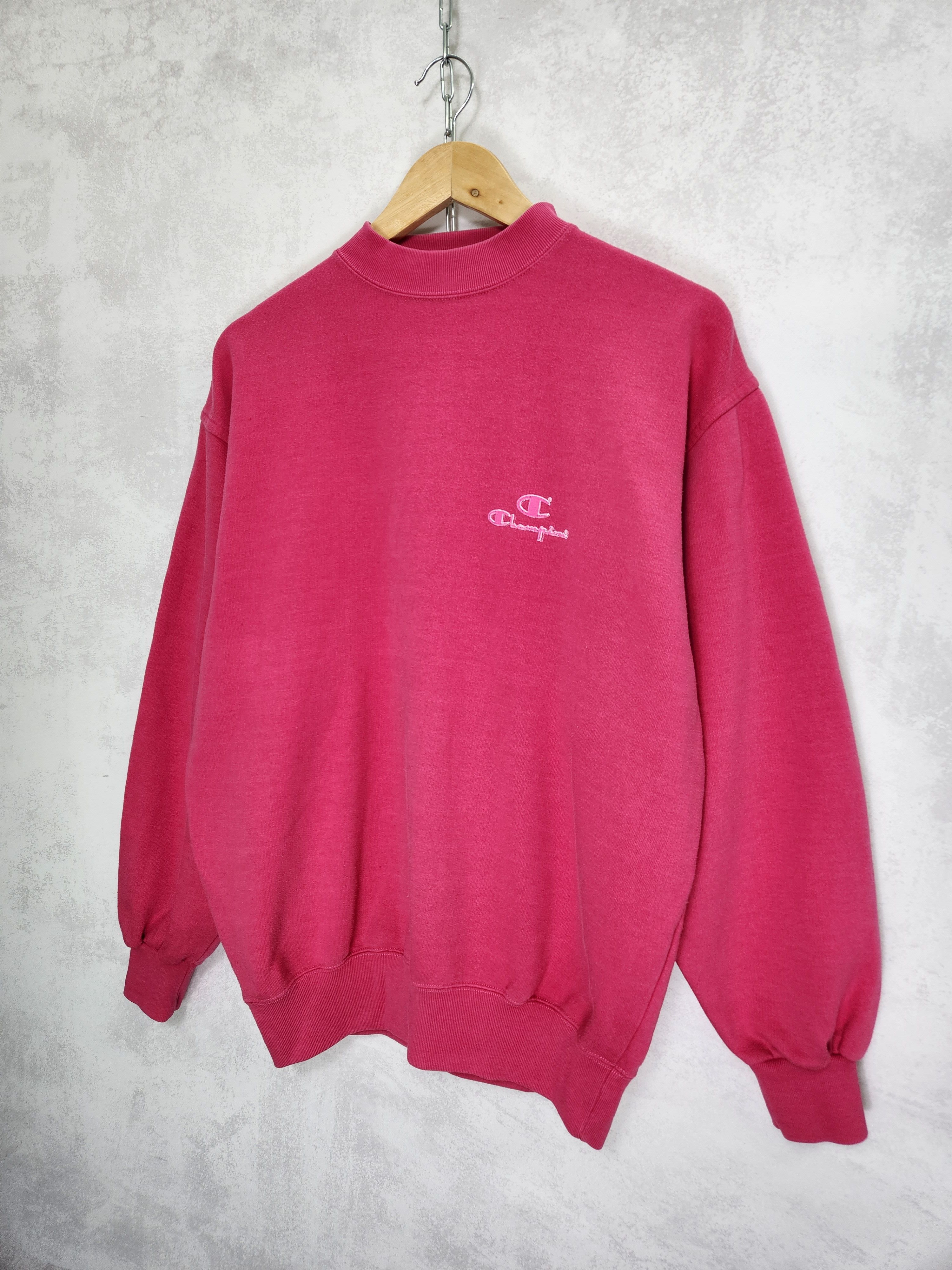 Champion Vintage y2k champion double logo sweatshirt high neck Size US M / EU 48-50 / 2 - 2 Thumbnail