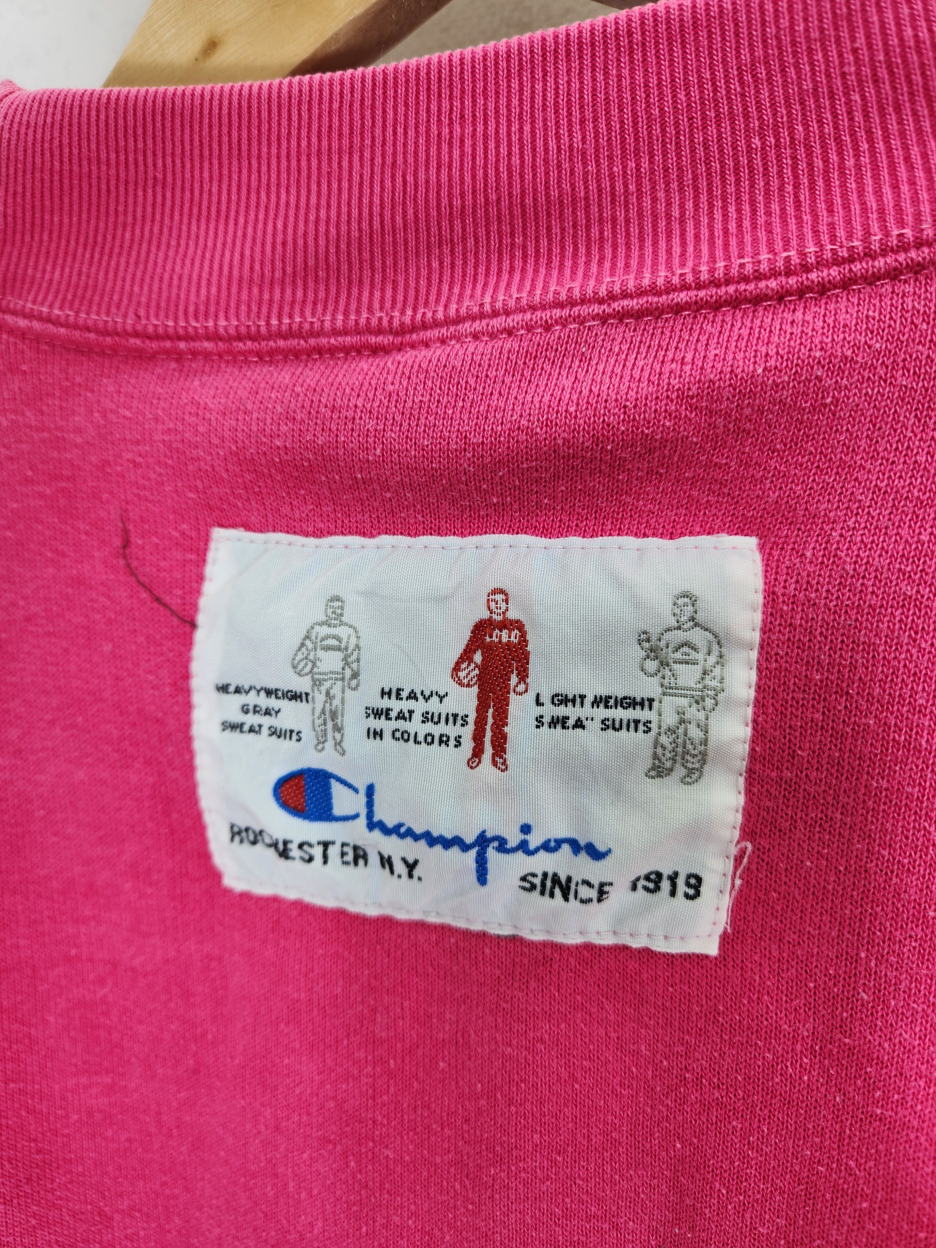 Champion Vintage y2k champion double logo sweatshirt high neck Size US M / EU 48-50 / 2 - 9 Thumbnail