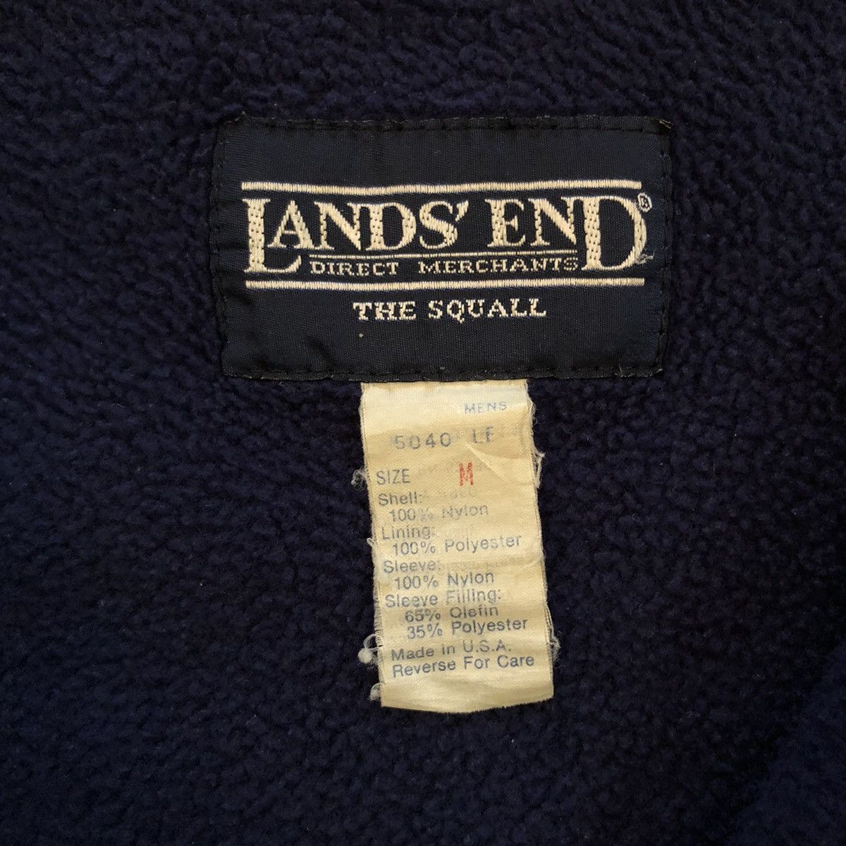 Lands' End × Vintage Vintage Lands End Lightweight Bomber Jacket Size US M / EU 48-50 / 2 - 5 Thumbnail