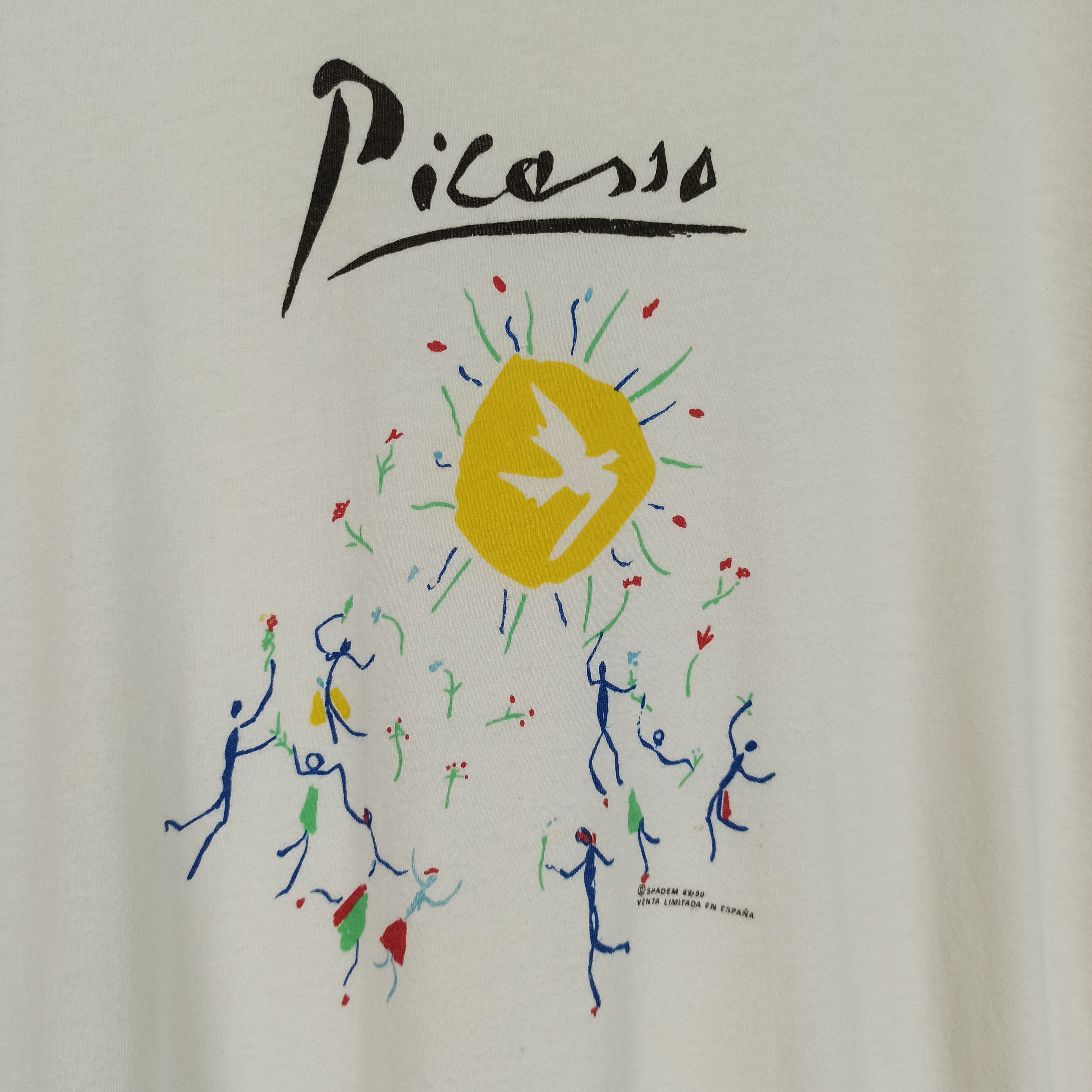 Vintage 🔥Vintage🔥 Picasso 1989/90 Art tees | Made in Spain Size US XL / EU 56 / 4 - 3 Thumbnail