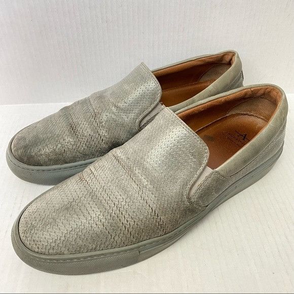 Aquatalia Aquatalia Italian Woven Leather Slip On Shoes Size US 11 / EU 44 - 1 Thumbnail