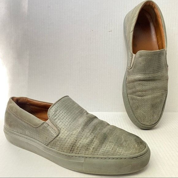 Aquatalia Aquatalia Italian Woven Leather Slip On Shoes Size US 11 / EU 44 - 3 Thumbnail