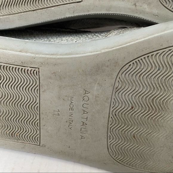 Aquatalia Aquatalia Italian Woven Leather Slip On Shoes Size US 11 / EU 44 - 8 Thumbnail