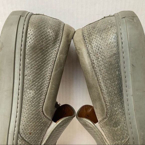 Aquatalia Aquatalia Italian Woven Leather Slip On Shoes Size US 11 / EU 44 - 11 Thumbnail