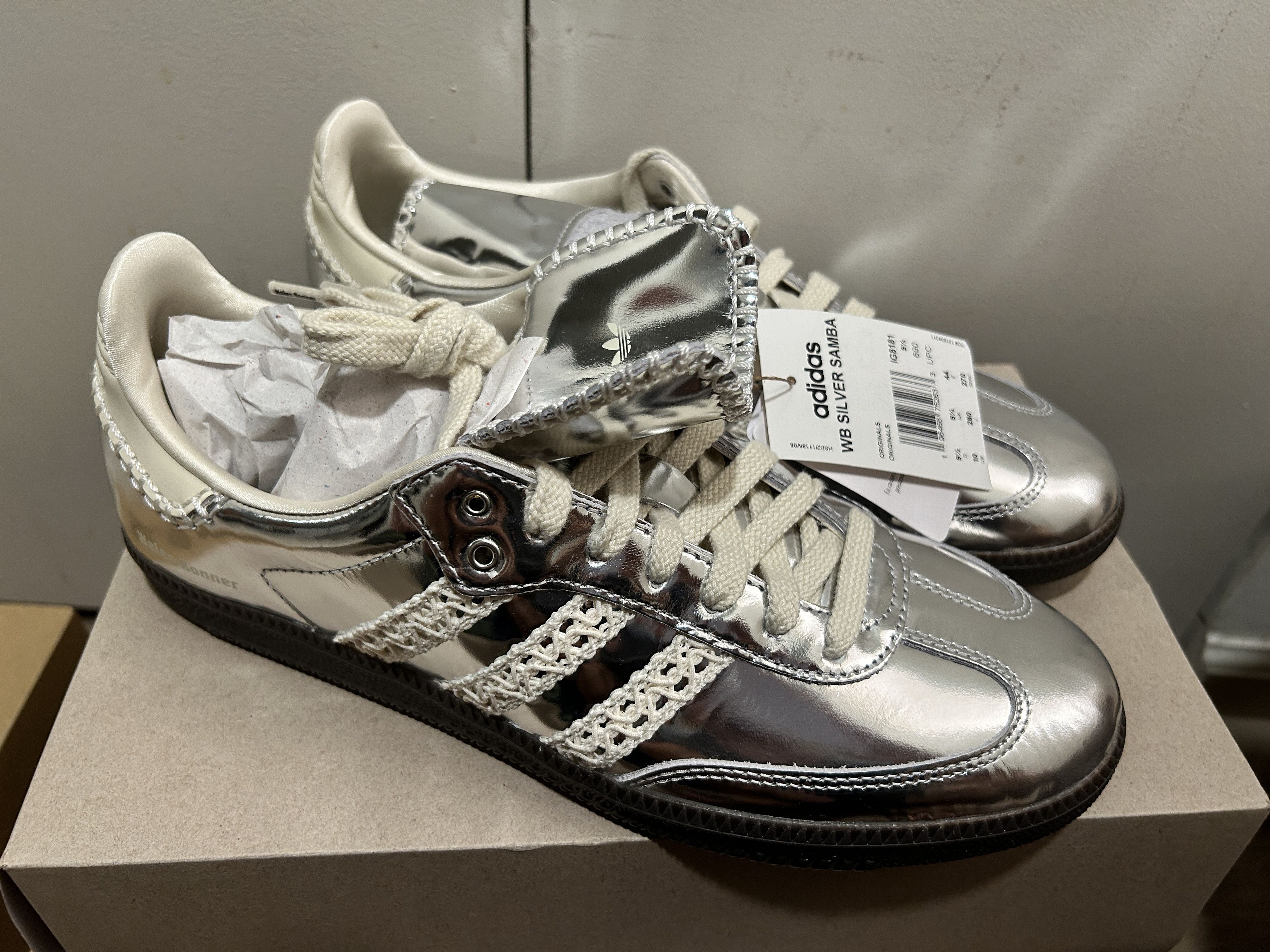 Adidas Samba Wales Bonner Silver