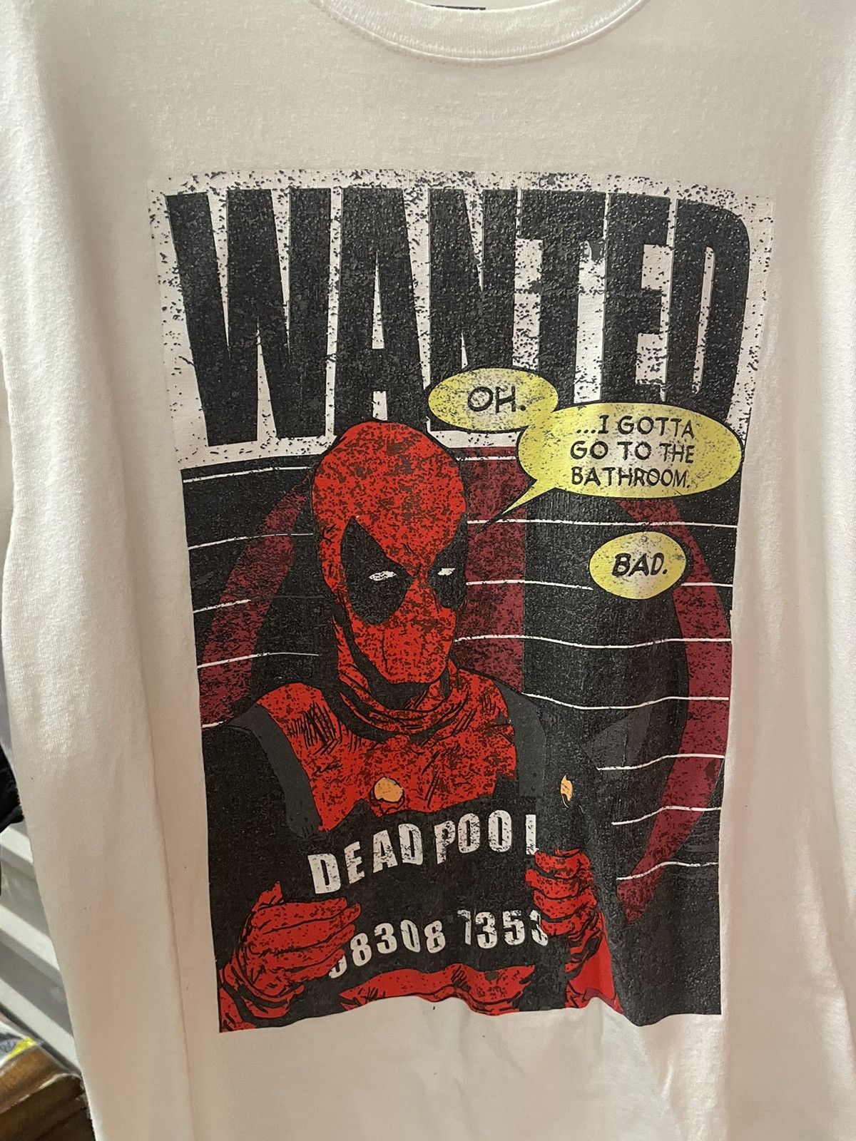 Marvel Comics Deadpool WANTED T Shirt Size L Size US L / EU 52-54 / 3 - 2 Thumbnail
