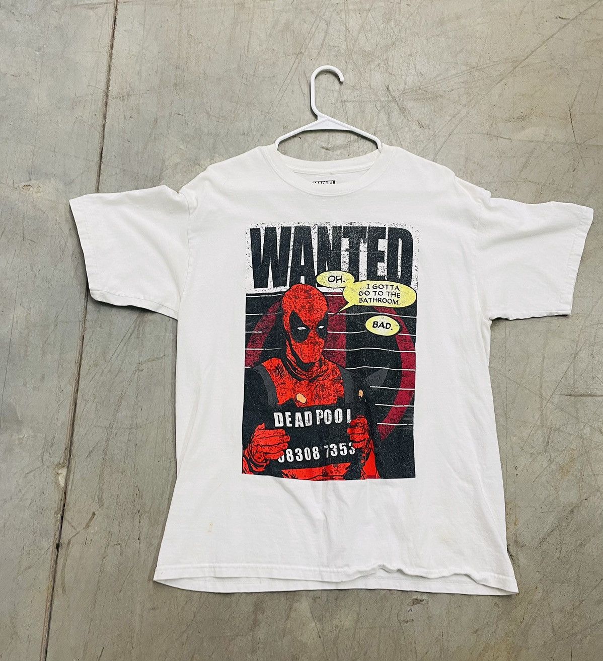 Marvel Comics Deadpool WANTED T Shirt Size L Size US L / EU 52-54 / 3 - 1 Thumbnail