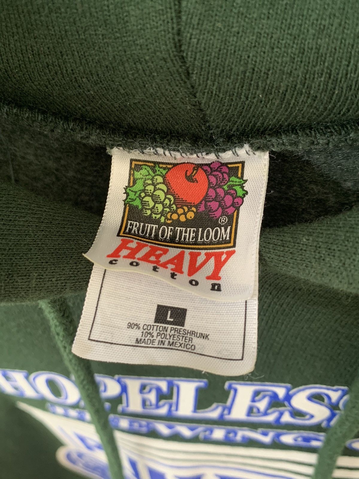 Band Tees Vintage 1992 Punk Rock Hopeless Records Hoodie Size US L / EU 52-54 / 3 - 5 Thumbnail