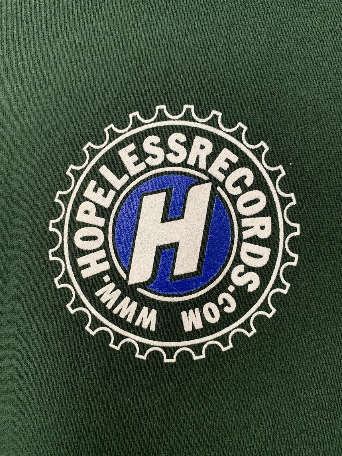 Band Tees Vintage 1992 Punk Rock Hopeless Records Hoodie Size US L / EU 52-54 / 3 - 7 Thumbnail