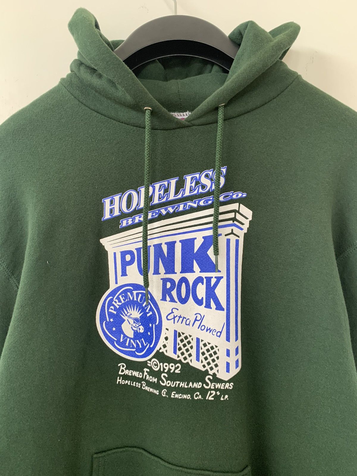 Band Tees Vintage 1992 Punk Rock Hopeless Records Hoodie Size US L / EU 52-54 / 3 - 3 Thumbnail