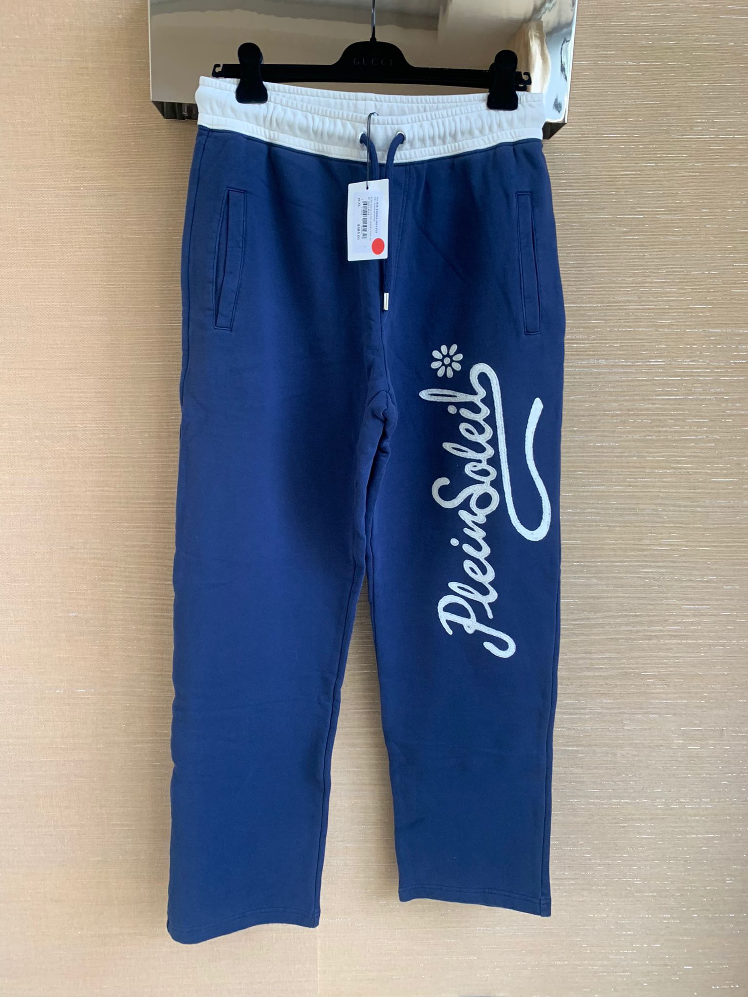 Lanvin Plein Soleil Patch Logo Trousers in Navy Size US 36 / EU 52 - 2 Thumbnail