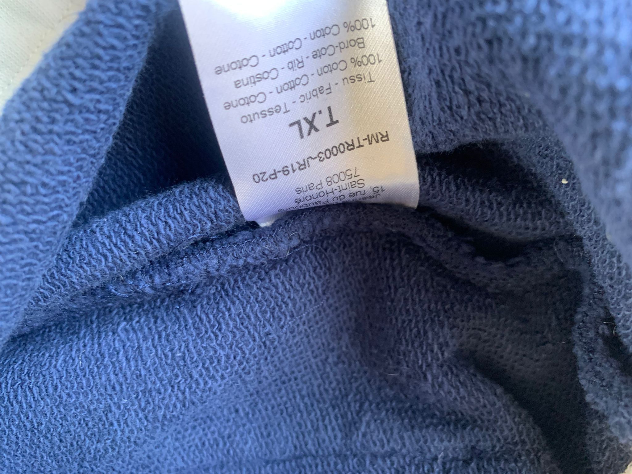Lanvin Plein Soleil Patch Logo Trousers in Navy Size US 36 / EU 52 - 18 Thumbnail