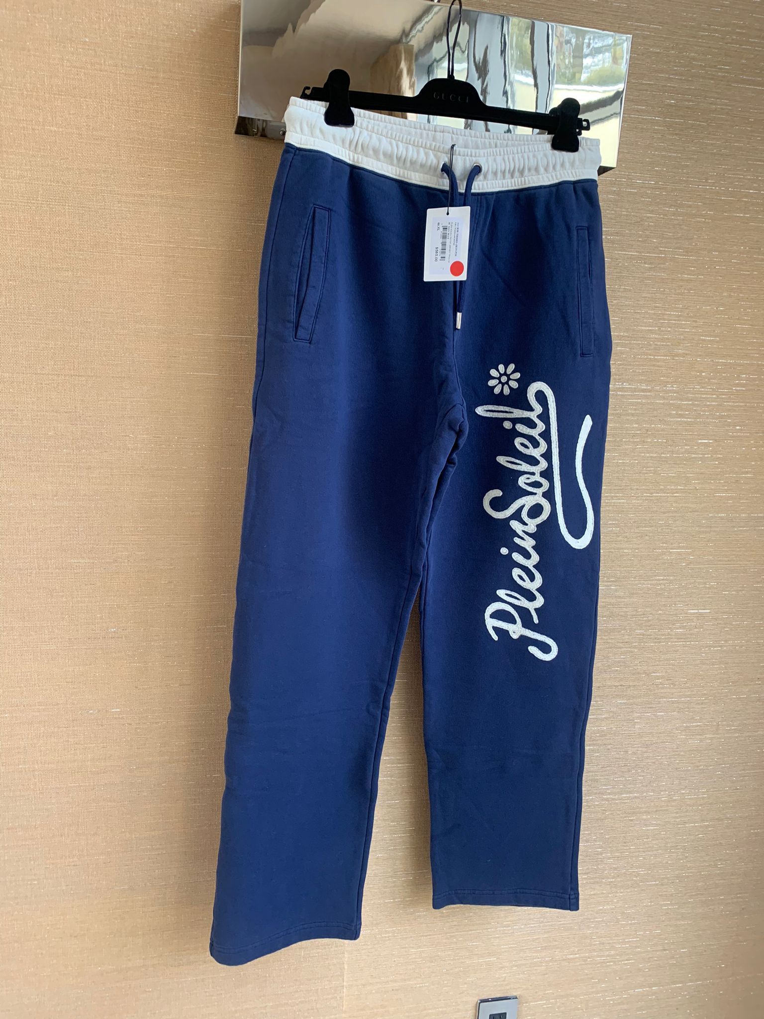 Lanvin Plein Soleil Patch Logo Trousers in Navy Size US 36 / EU 52 - 8 Thumbnail