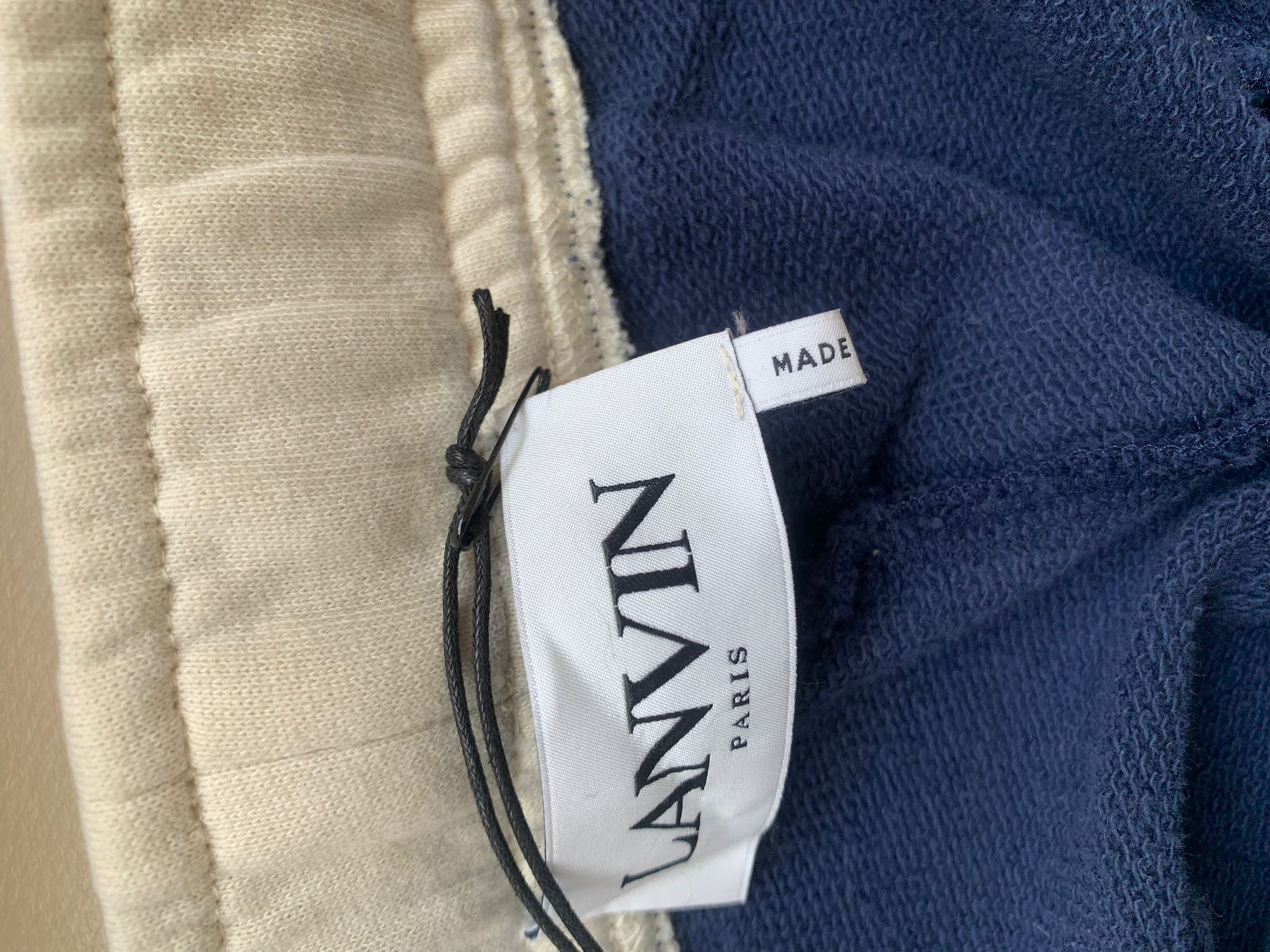 Lanvin Plein Soleil Patch Logo Trousers in Navy Size US 36 / EU 52 - 15 Thumbnail