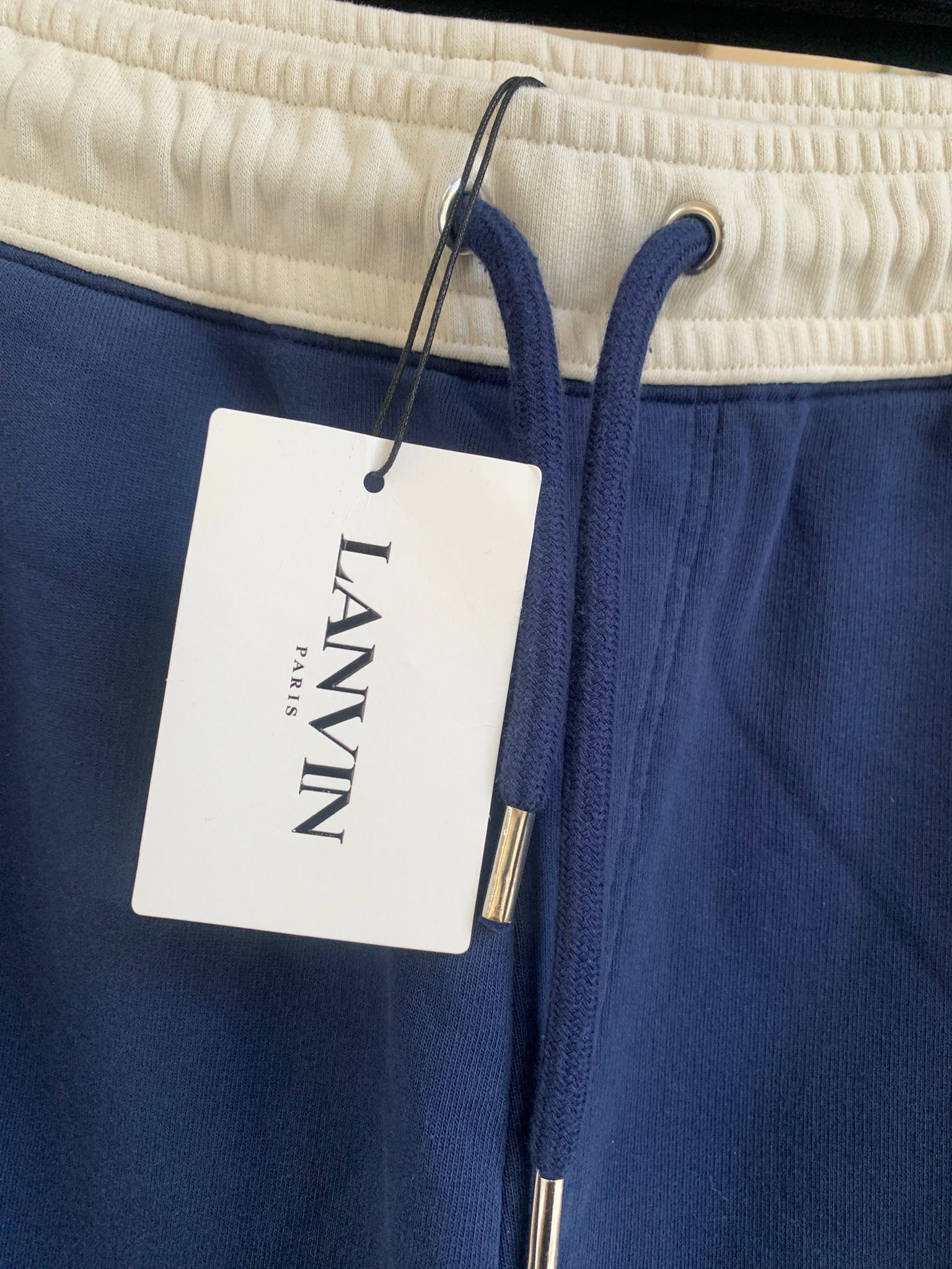 Lanvin Plein Soleil Patch Logo Trousers in Navy Size US 36 / EU 52 - 14 Thumbnail
