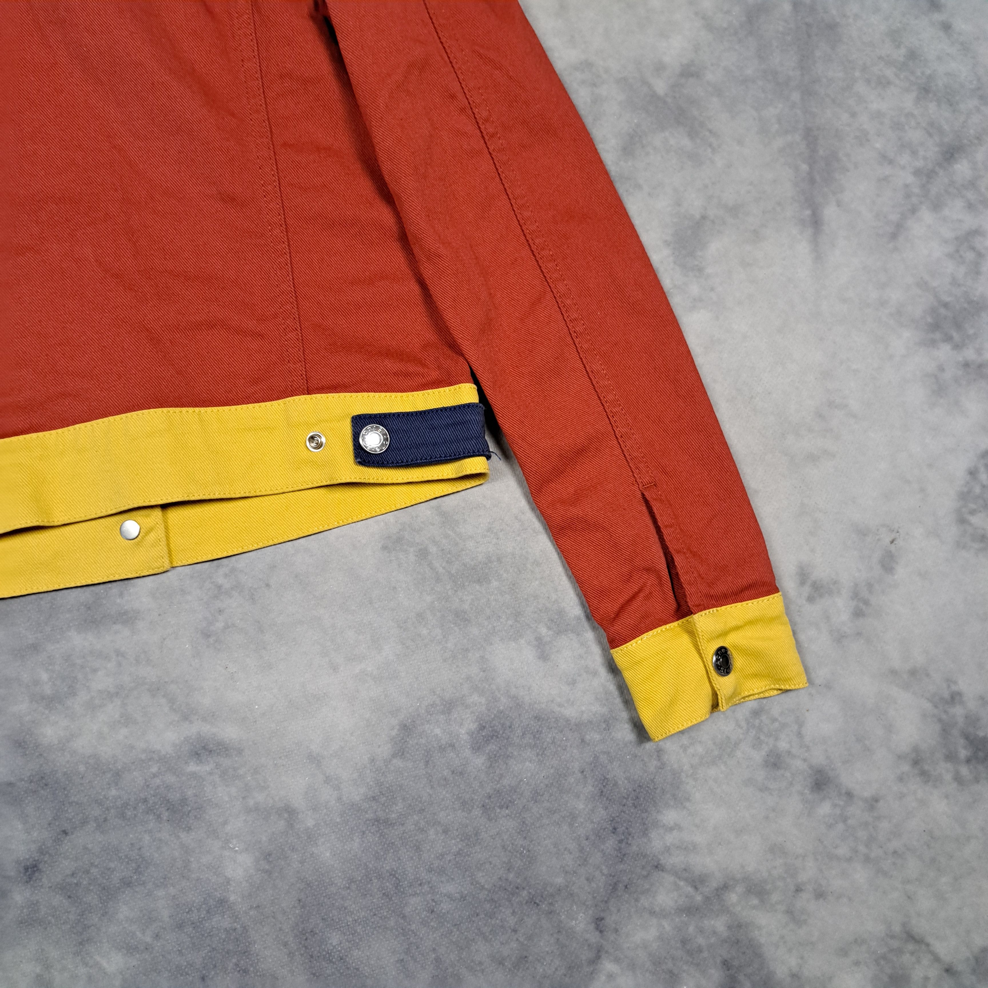 Acne Studios Acne Studios Multicolor Top Orange Multi Lego Denim Jacket Size XS / US 0-2 / IT 36-38 - 5 Thumbnail