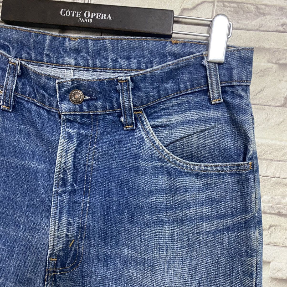 Levi's 70s Levis 646 Orangetab Bell Bottom Jeans #8 33x30 Size US 33 - 7 Thumbnail