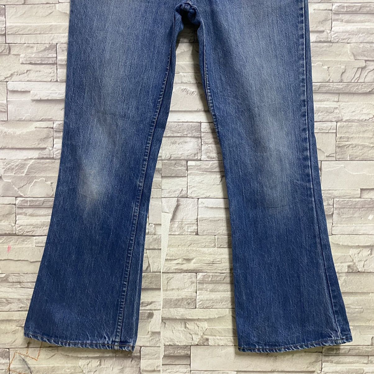 Levi's 70s Levis 646 Orangetab Bell Bottom Jeans #8 33x30 Size US 33 - 5 Thumbnail