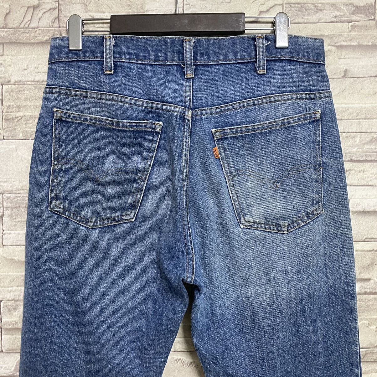 Levi's 70s Levis 646 Orangetab Bell Bottom Jeans #8 33x30 Size US 33 - 9 Thumbnail