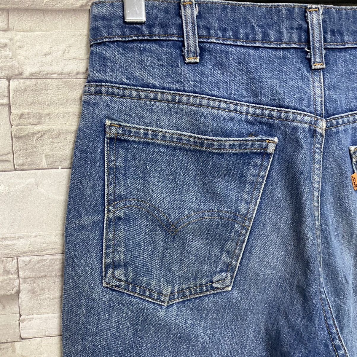 Levi's 70s Levis 646 Orangetab Bell Bottom Jeans #8 33x30 Size US 33 - 11 Thumbnail