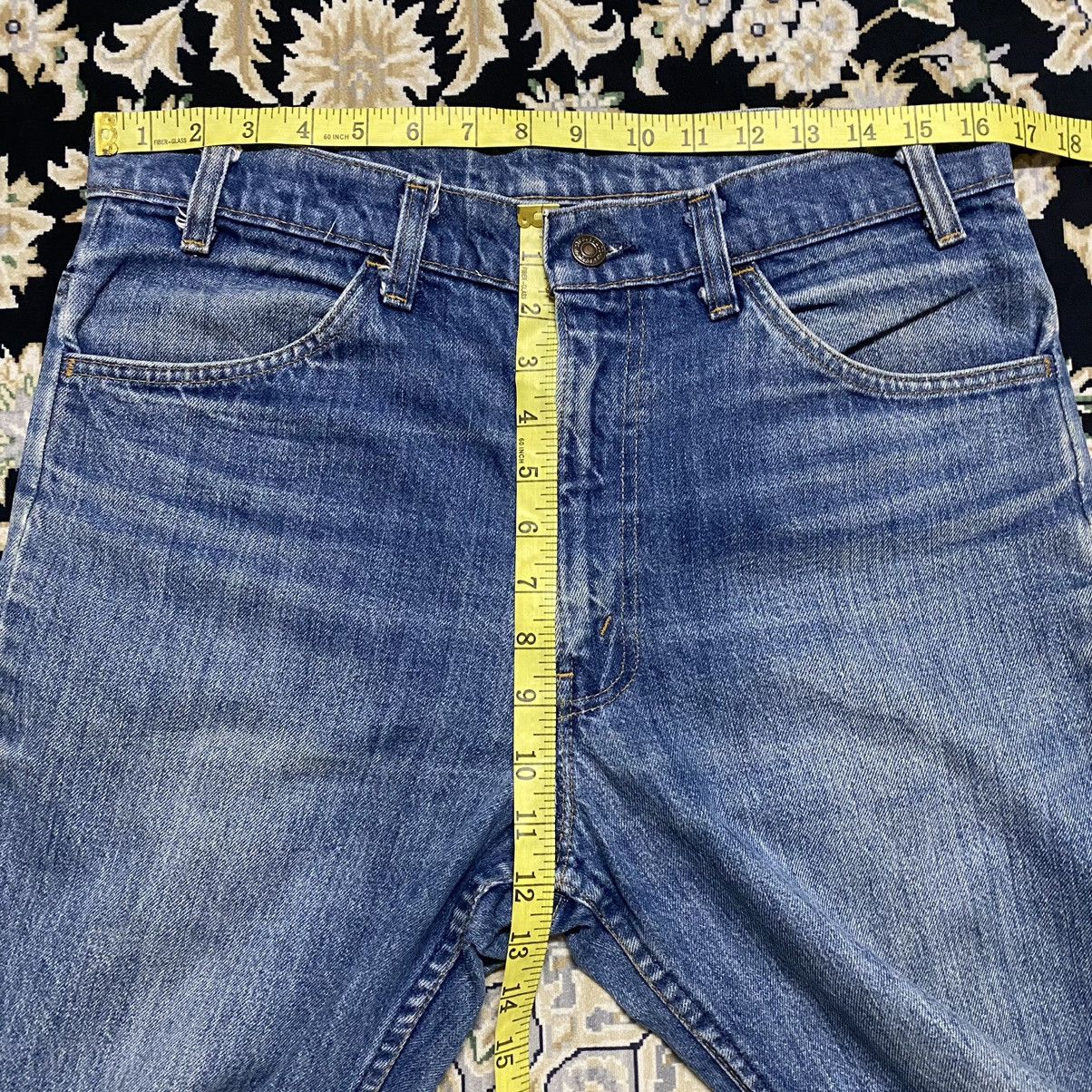 Levi's 70s Levis 646 Orangetab Bell Bottom Jeans #8 33x30 Size US 33 - 20 Thumbnail
