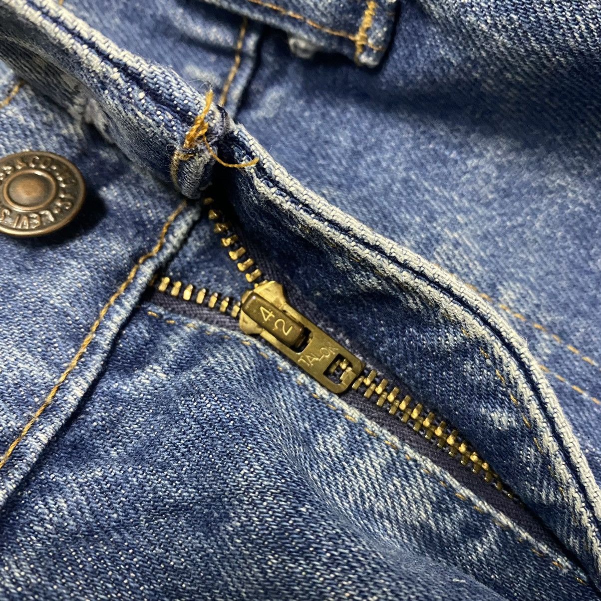 Levi's 70s Levis 646 Orangetab Bell Bottom Jeans #8 33x30 Size US 33 - 17 Thumbnail