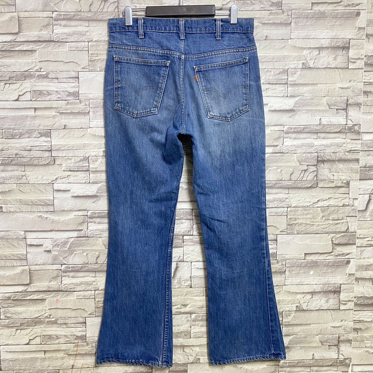 Levi's 70s Levis 646 Orangetab Bell Bottom Jeans #8 33x30 Size US 33 - 8 Thumbnail