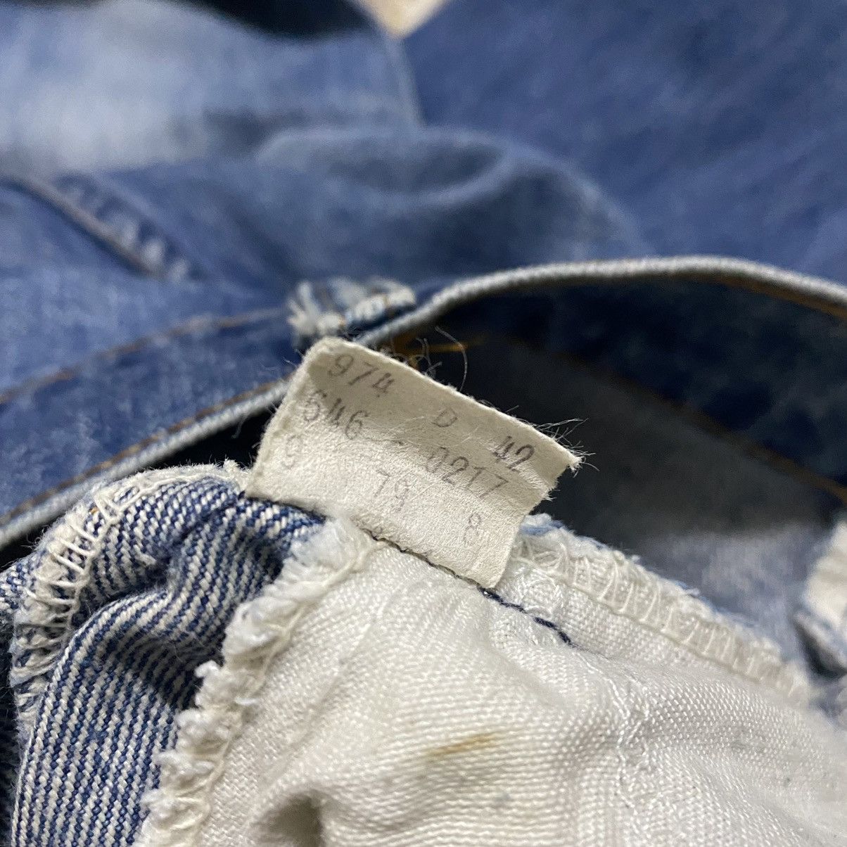 Levi's 70s Levis 646 Orangetab Bell Bottom Jeans #8 33x30 Size US 33 - 19 Thumbnail