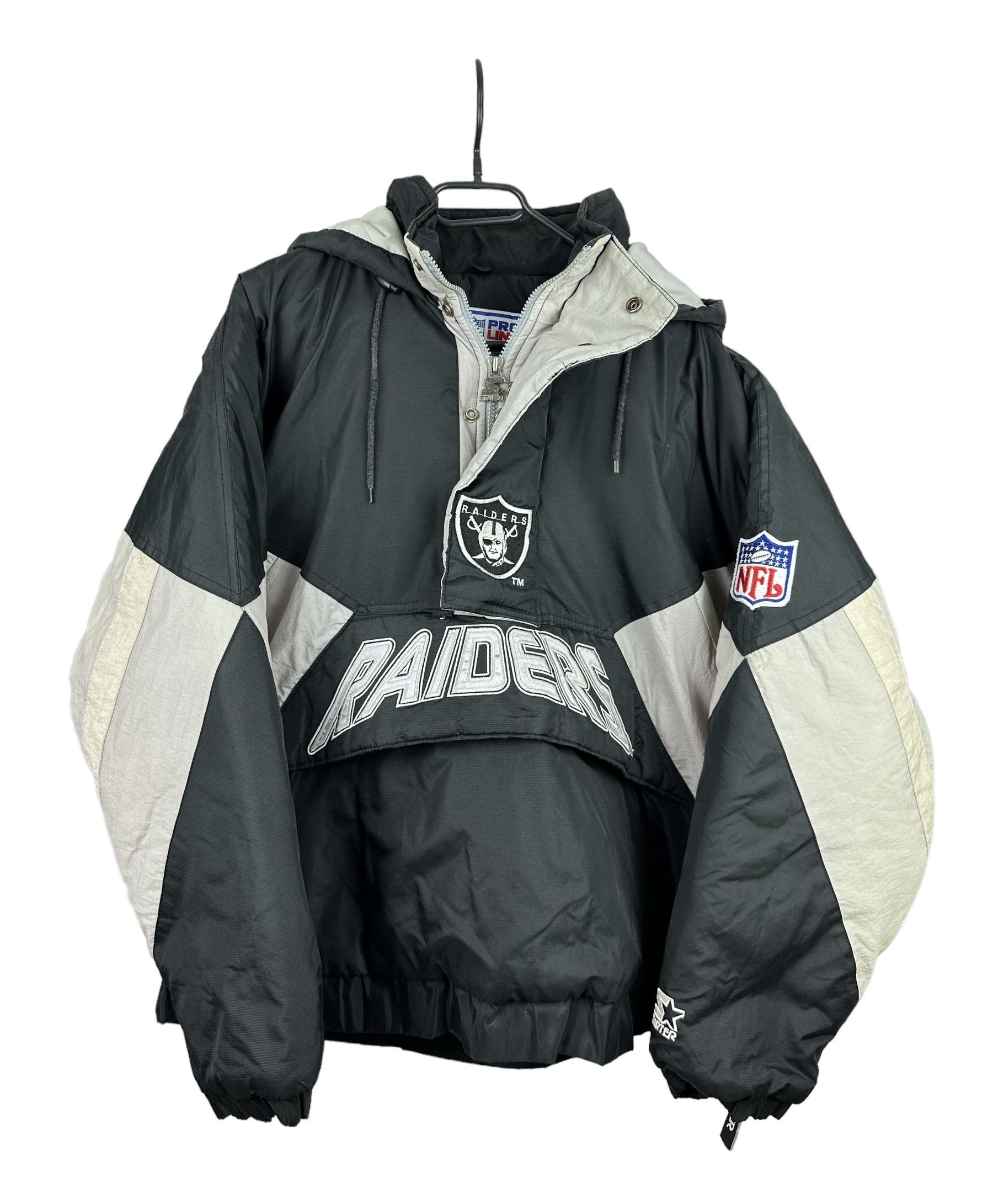 Vintage Vintage Starter NFL Oakland Raiders Jacket Bomber Anorak