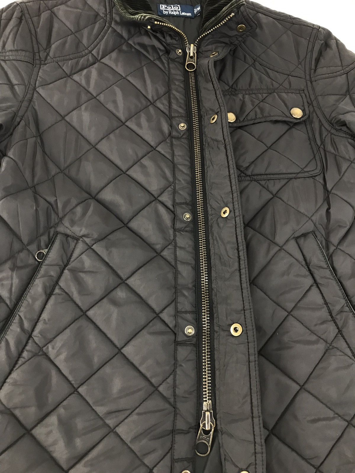 Japanese Brand × Polo Ralph Lauren Polo By Ralph Lauren Snap Button Zipper Puffer Jacket Size US M / EU 48-50 / 2 - 10 Thumbnail