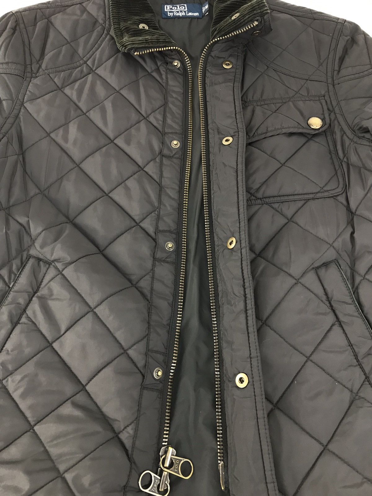 Japanese Brand × Polo Ralph Lauren Polo By Ralph Lauren Snap Button Zipper Puffer Jacket Size US M / EU 48-50 / 2 - 11 Thumbnail