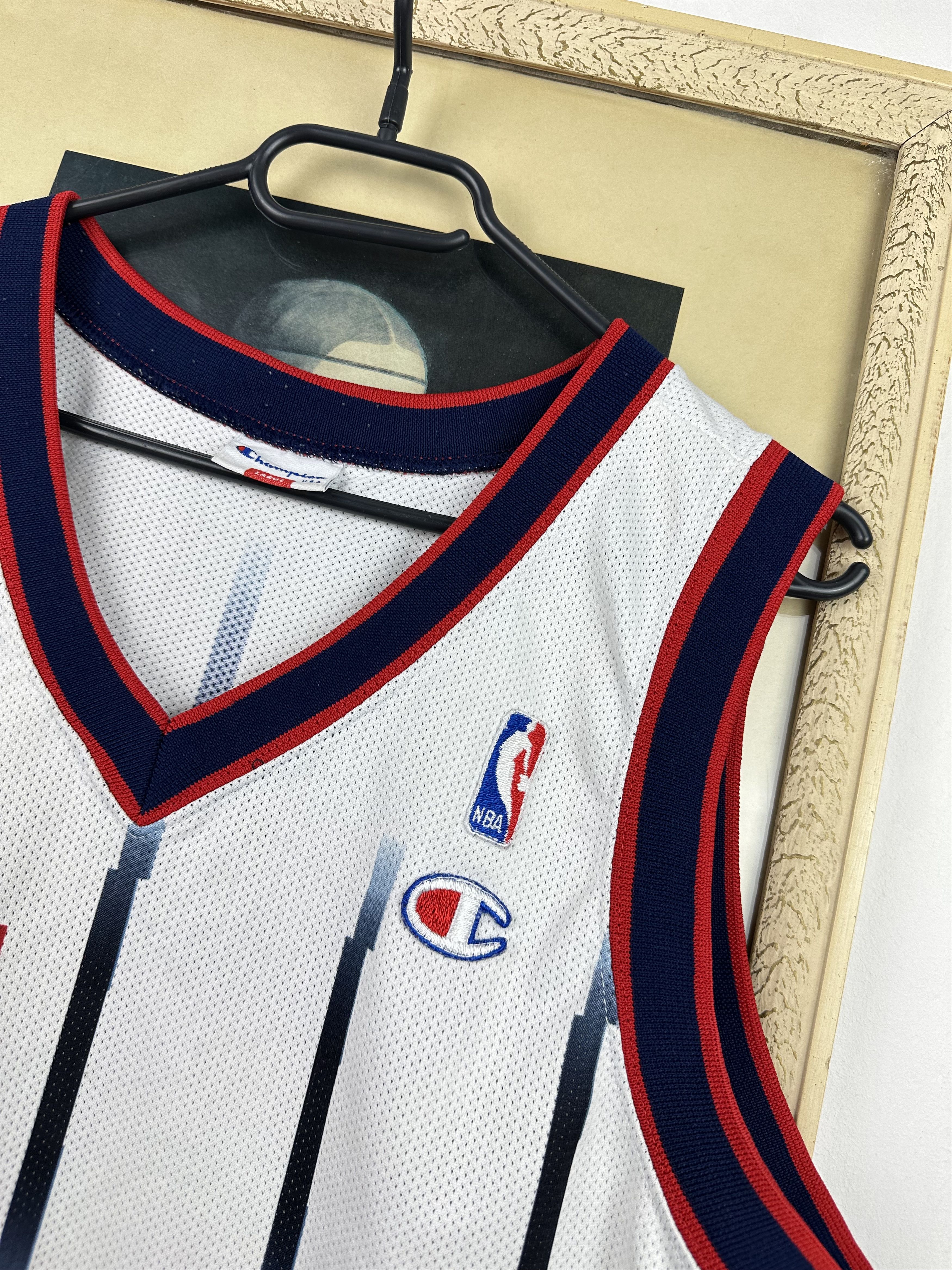 Champion × NBA × Vintage Vintage Houston Rockets Olajuwon Jersey NBA Shirt Champion Size US L / EU 52-54 / 3 - 3 Thumbnail