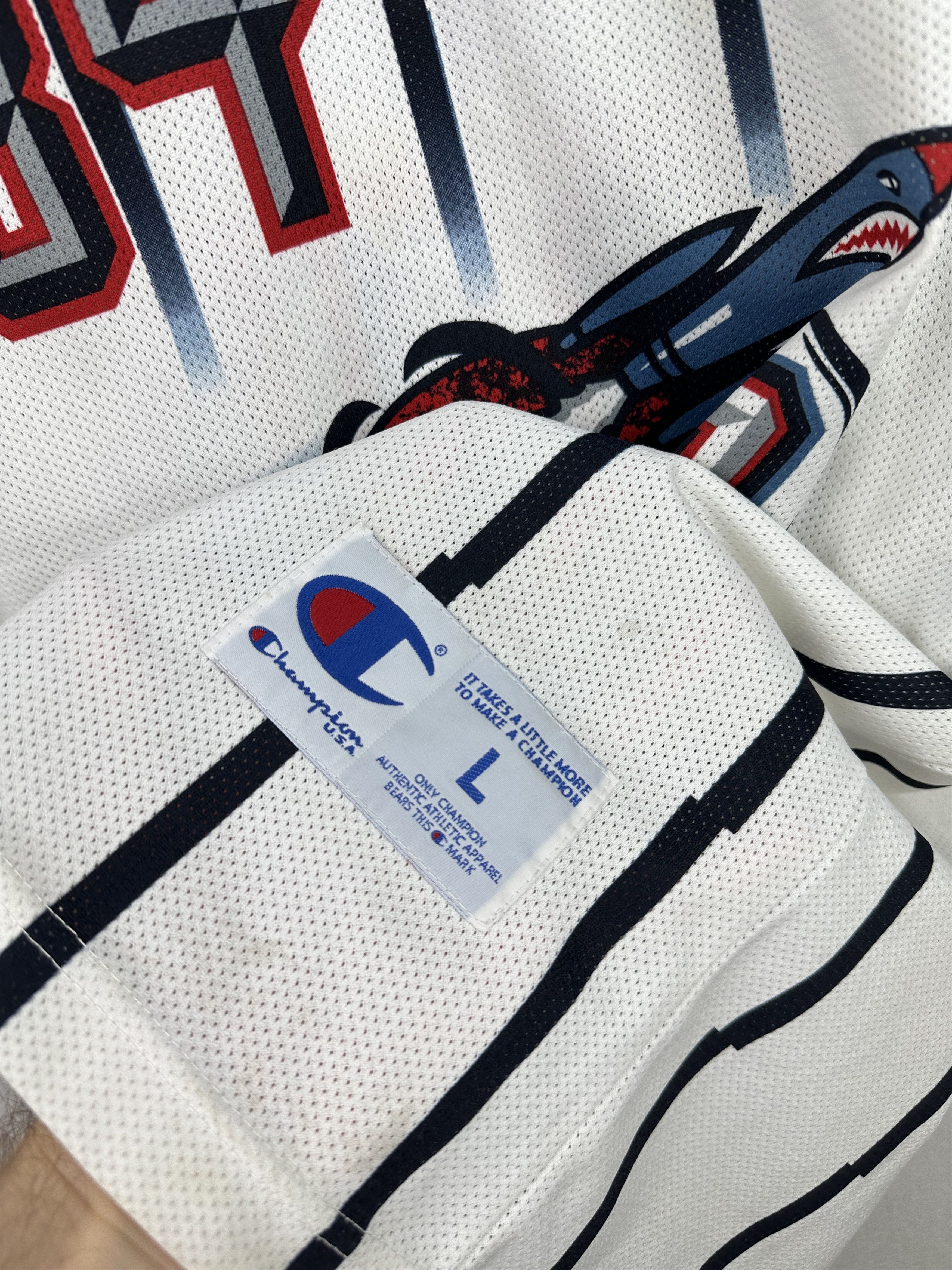 Champion × NBA × Vintage Vintage Houston Rockets Olajuwon Jersey NBA Shirt Champion Size US L / EU 52-54 / 3 - 8 Thumbnail