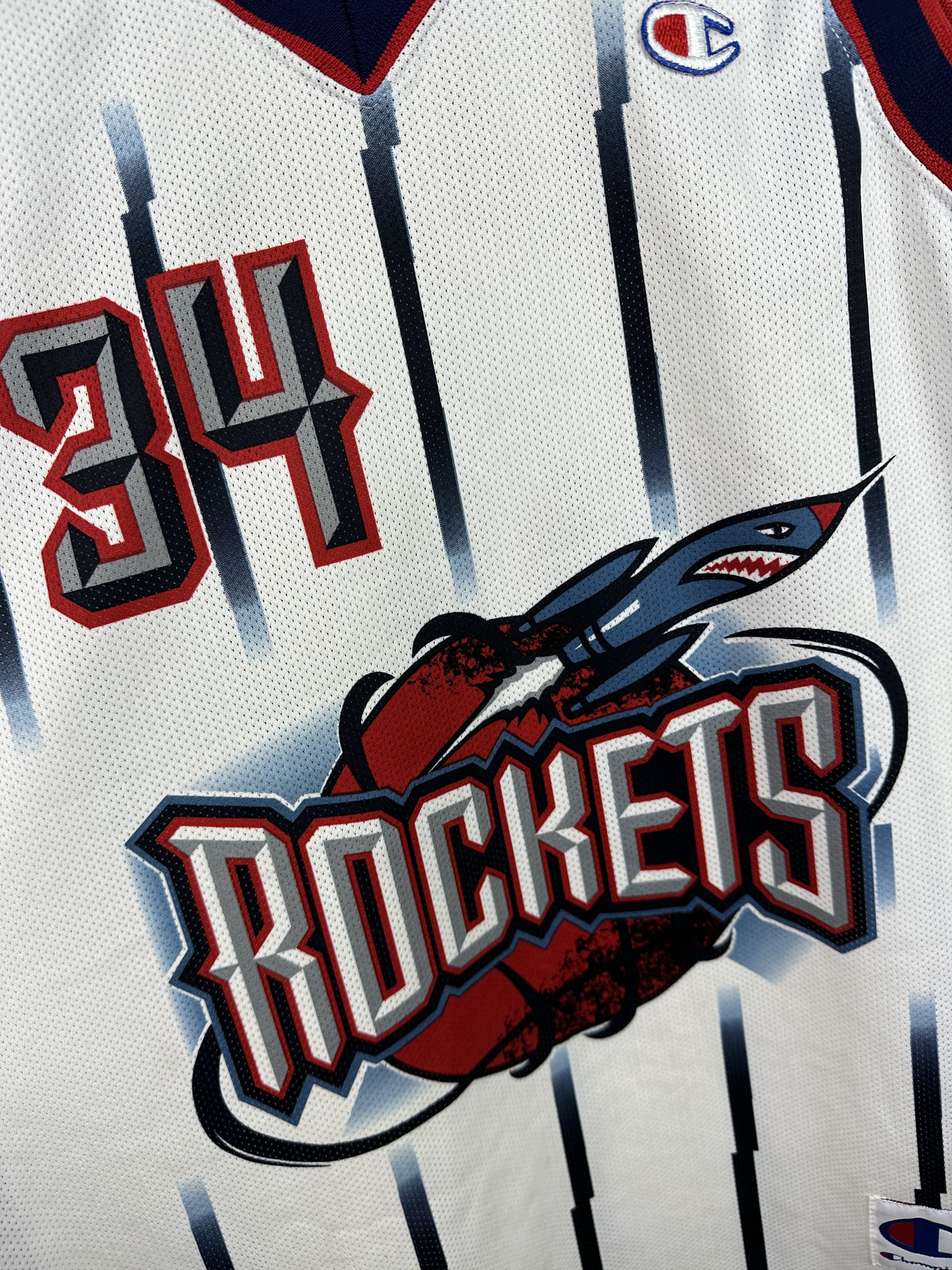 Champion × NBA × Vintage Vintage Houston Rockets Olajuwon Jersey NBA Shirt Champion Size US L / EU 52-54 / 3 - 5 Thumbnail